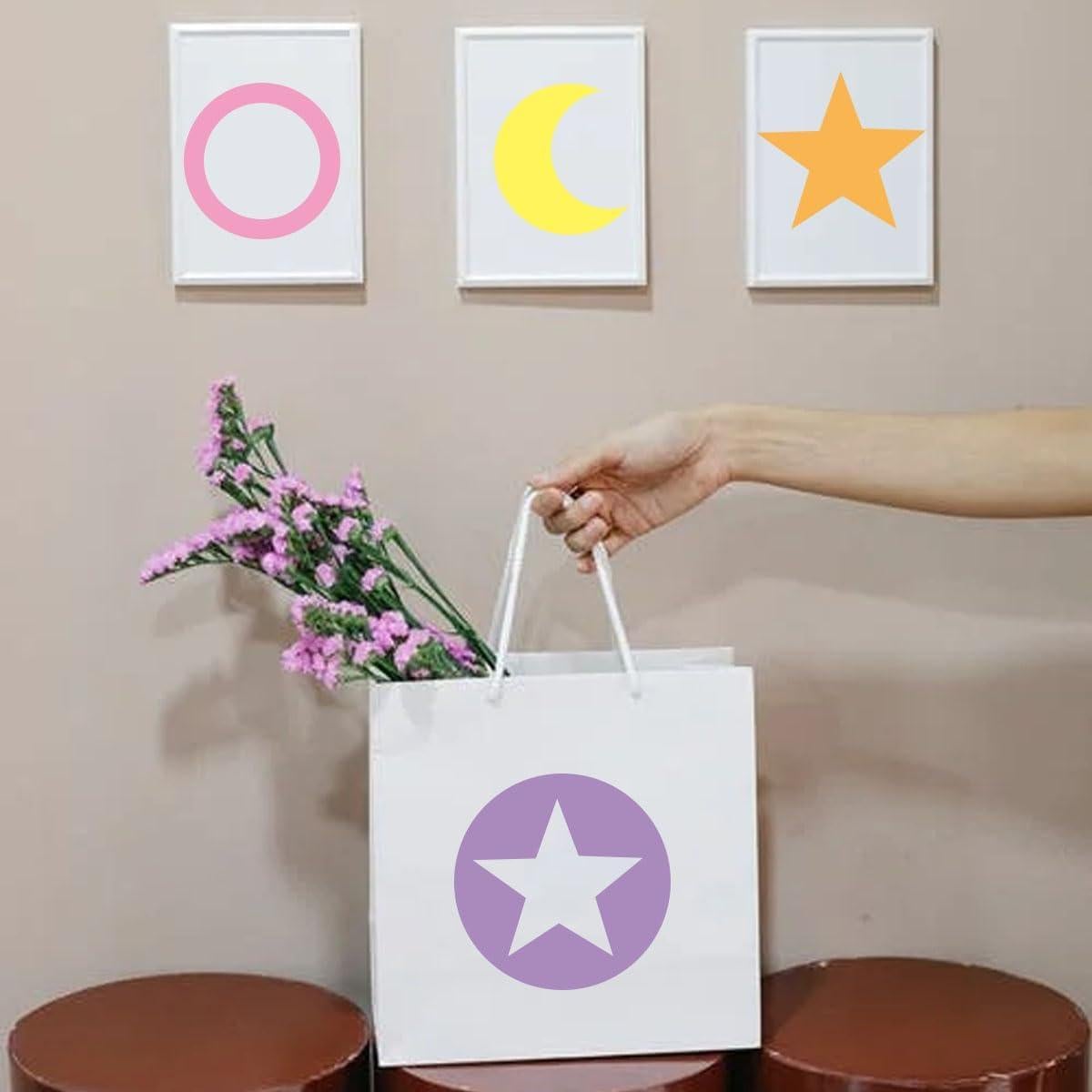 8 Plantillas de Círculo Grande ZTEOFO para Pintura 25cm-6cm