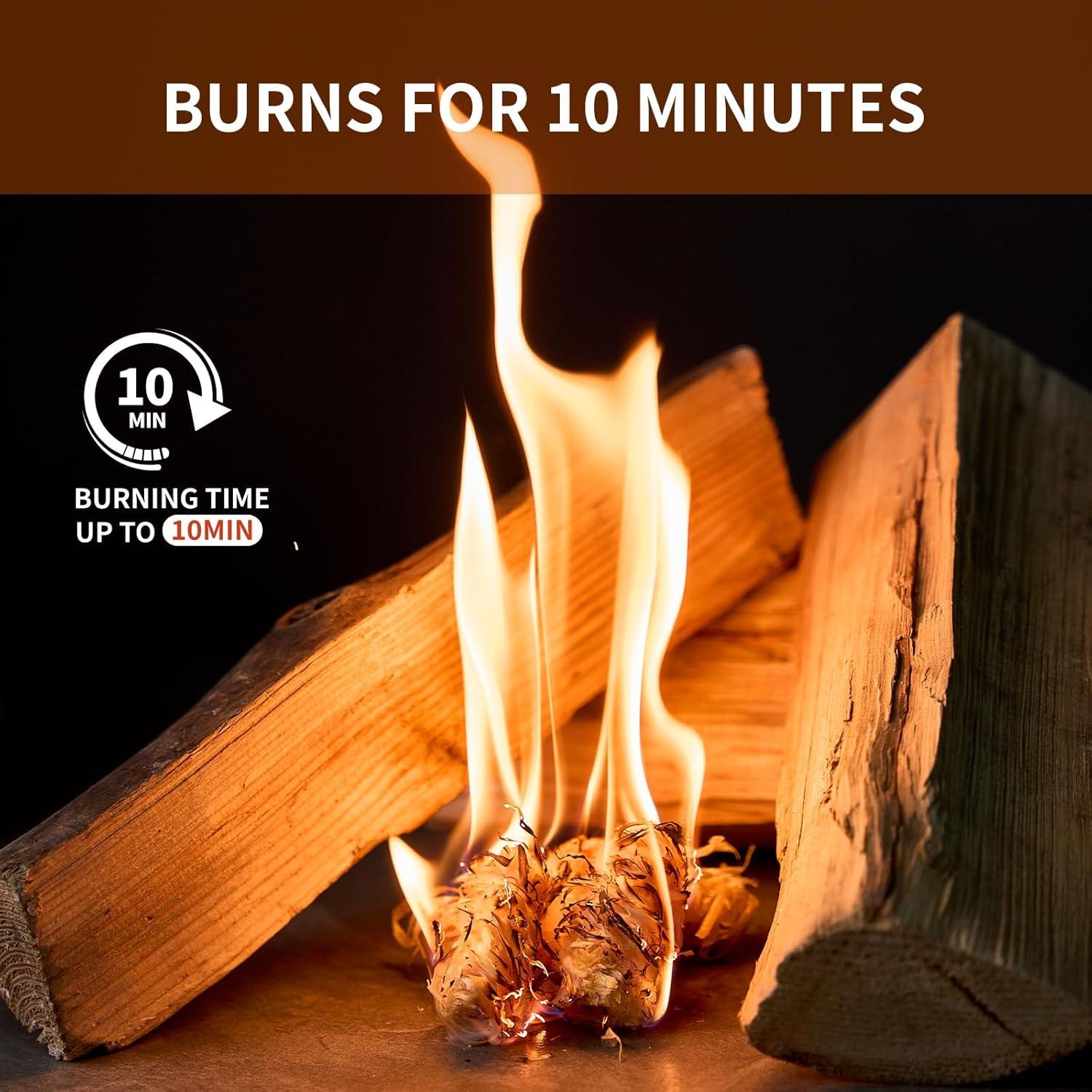 Encendedores Naturales KACHUAN BEAR 60pcs para BBQ y Chimenea