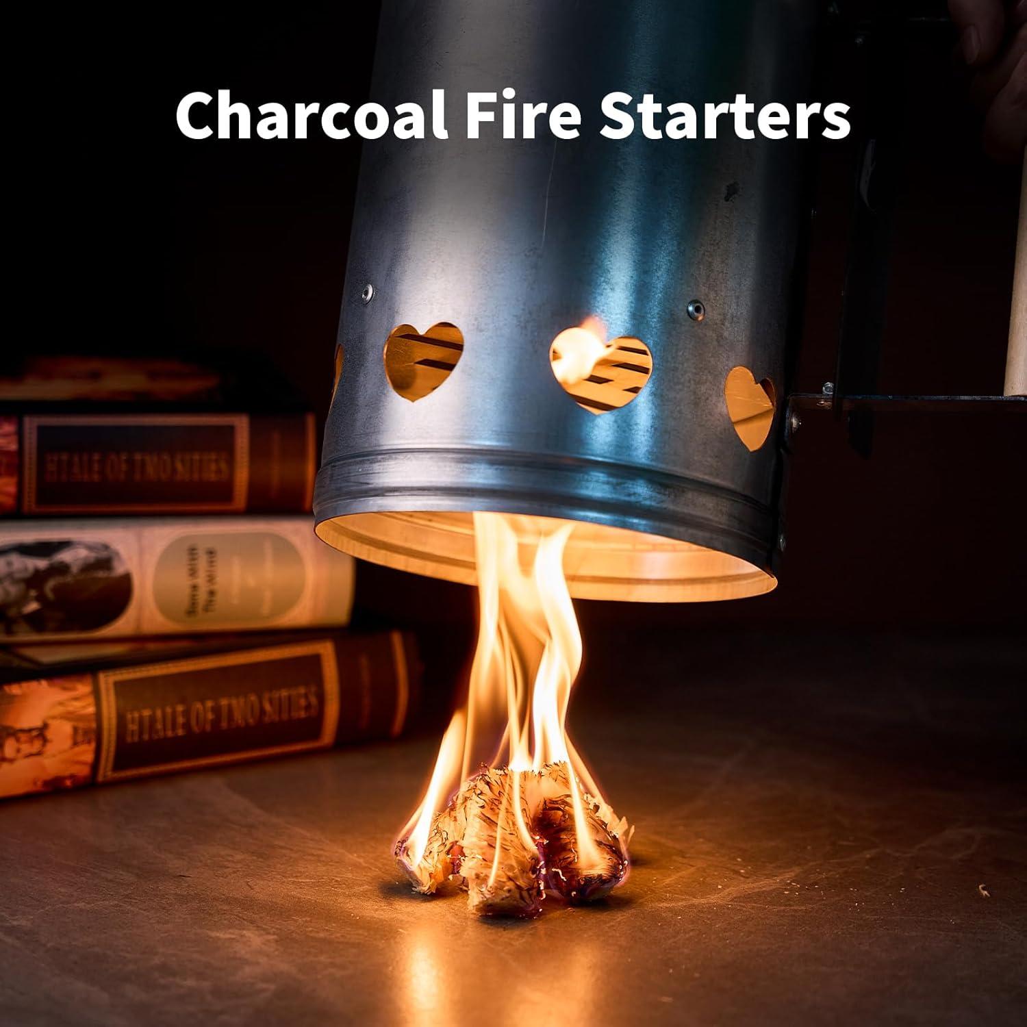 Encendedores Naturales KACHUAN BEAR 60pcs para BBQ y Chimenea