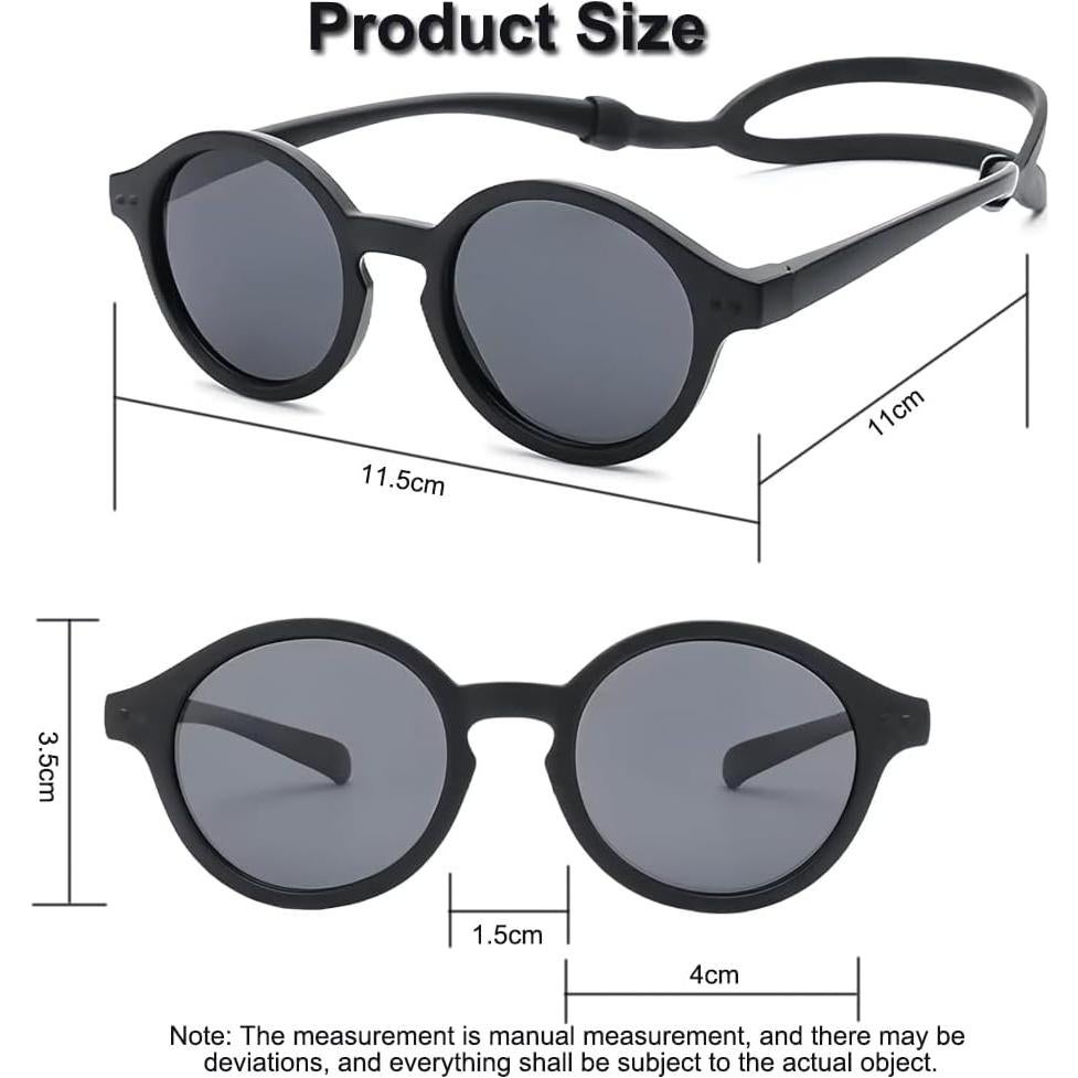 Gafas de sol polarizadas FBHLZ UV400 para bebés 0-12 meses