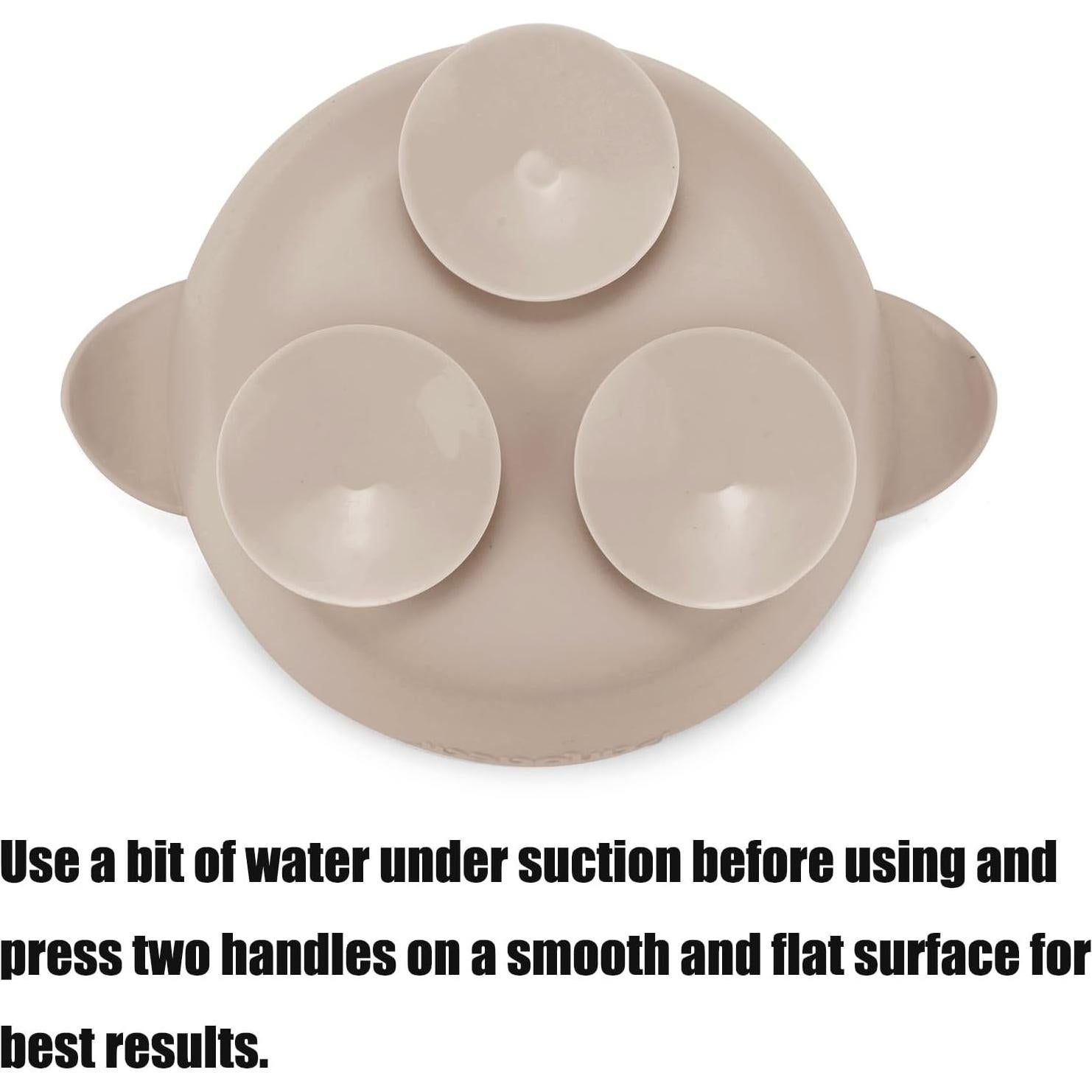 Set de Alimentación PandaEar 3 Cuencos y 3 Cucharas Silicona