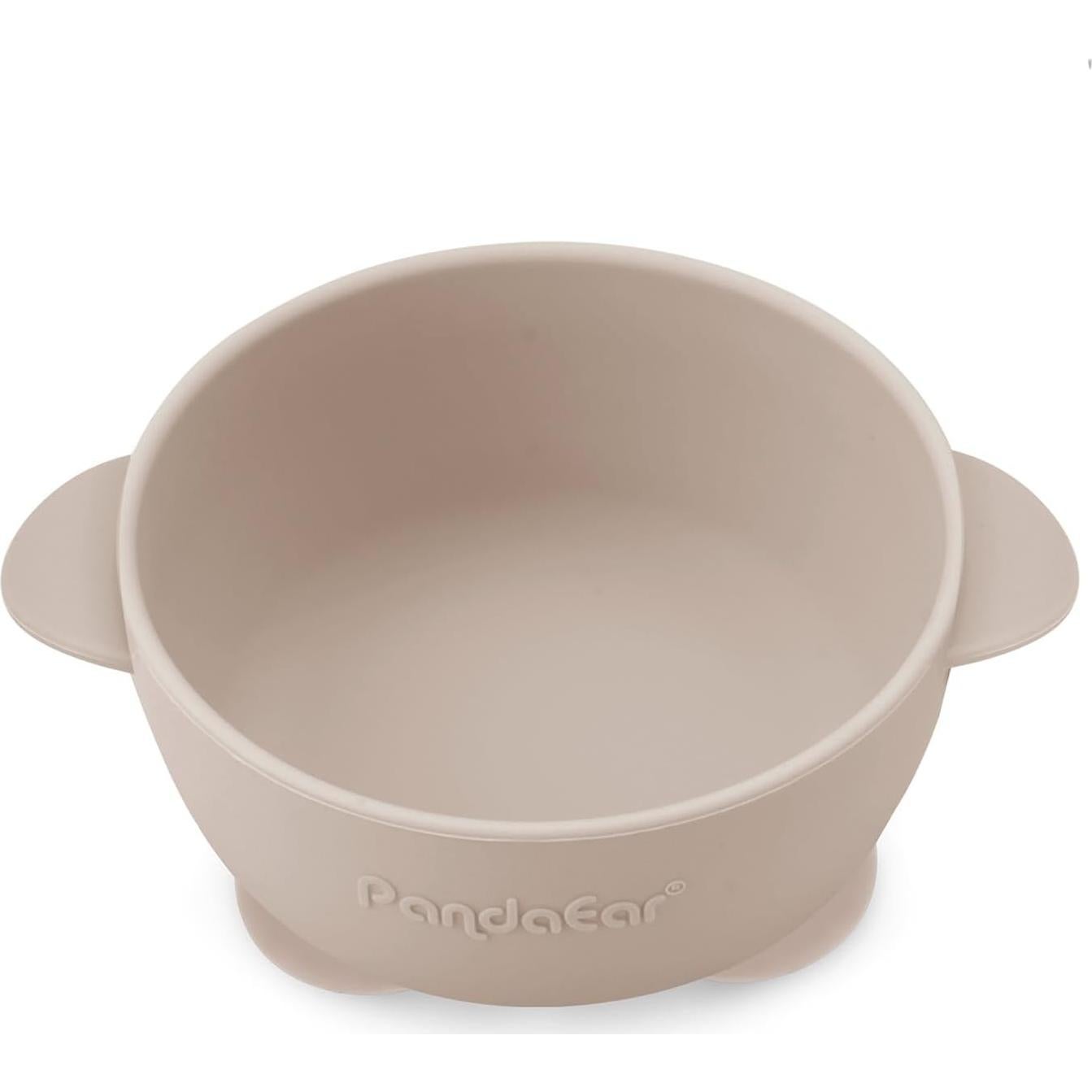 Set de Alimentación PandaEar 3 Cuencos y 3 Cucharas Silicona