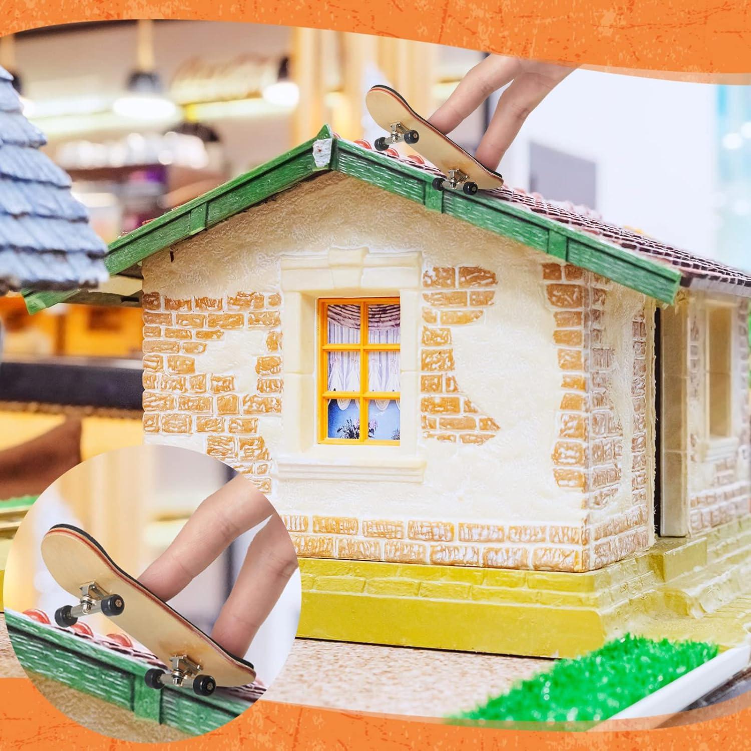 Kit de Accesorios para Fingerboard Jexine - 6 Sets DIY Mini Skateboard