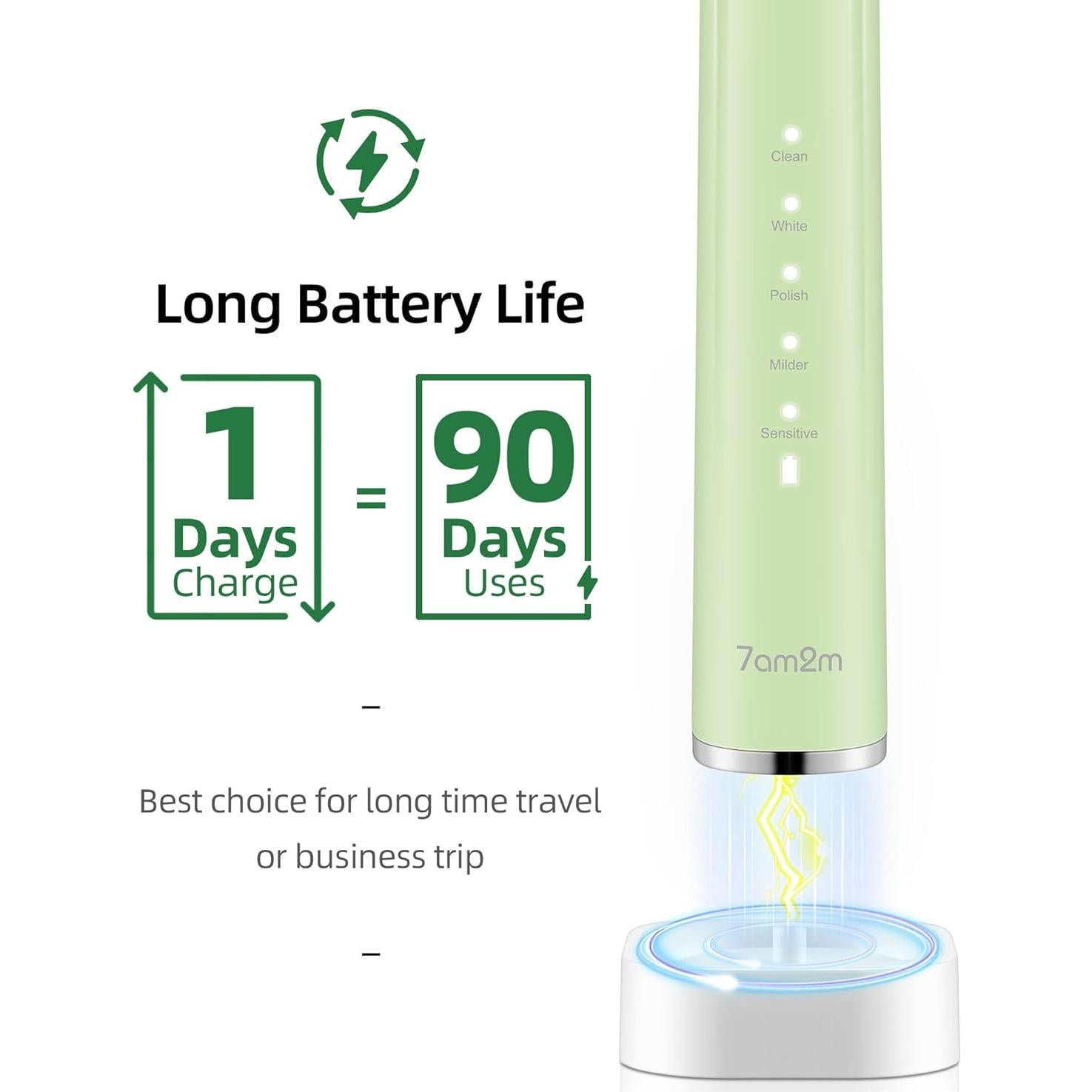 Cepillo de Dientes Eléctrico Sonic Partyreal con 6 Cabezas