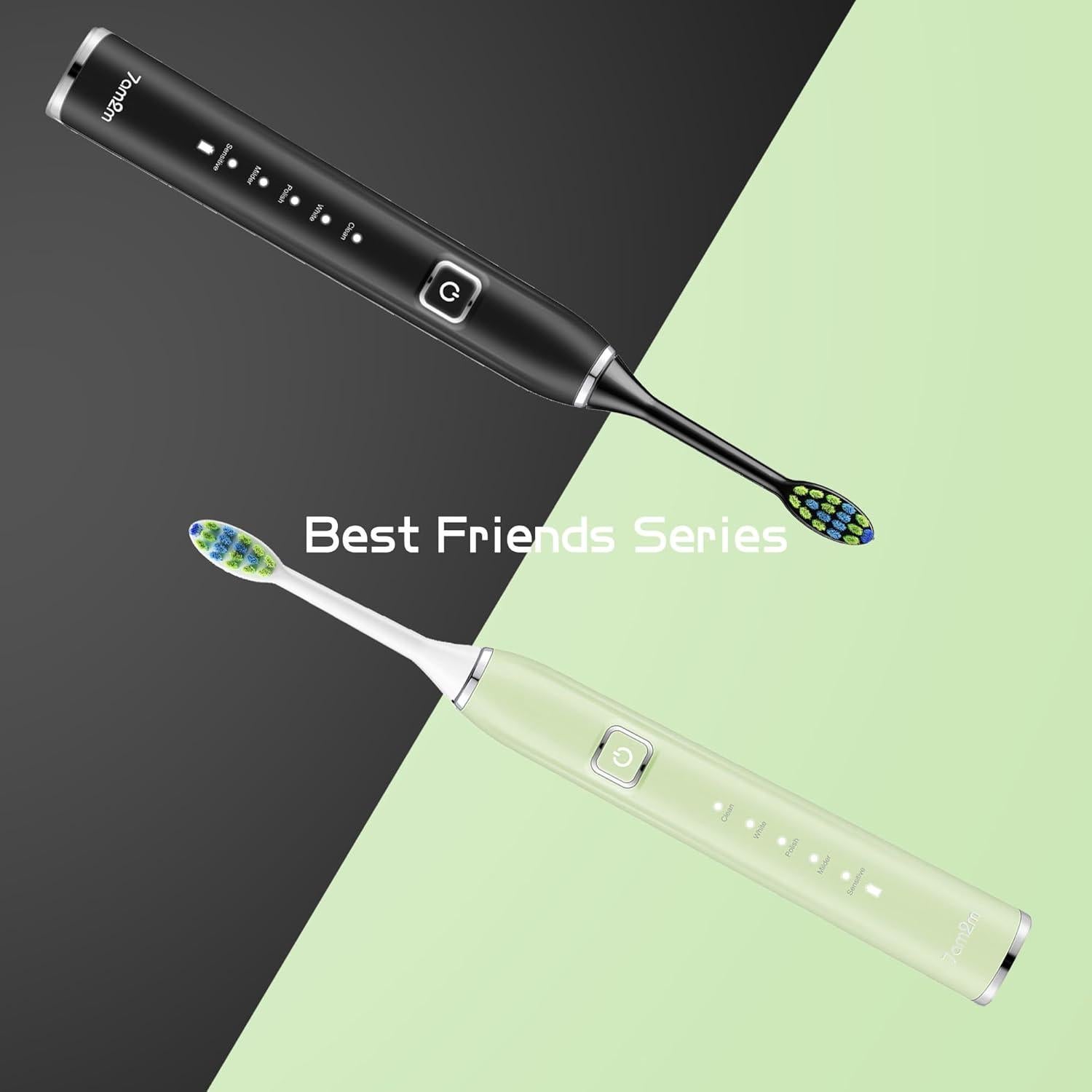 Cepillo de Dientes Eléctrico Sonic Partyreal con 6 Cabezas