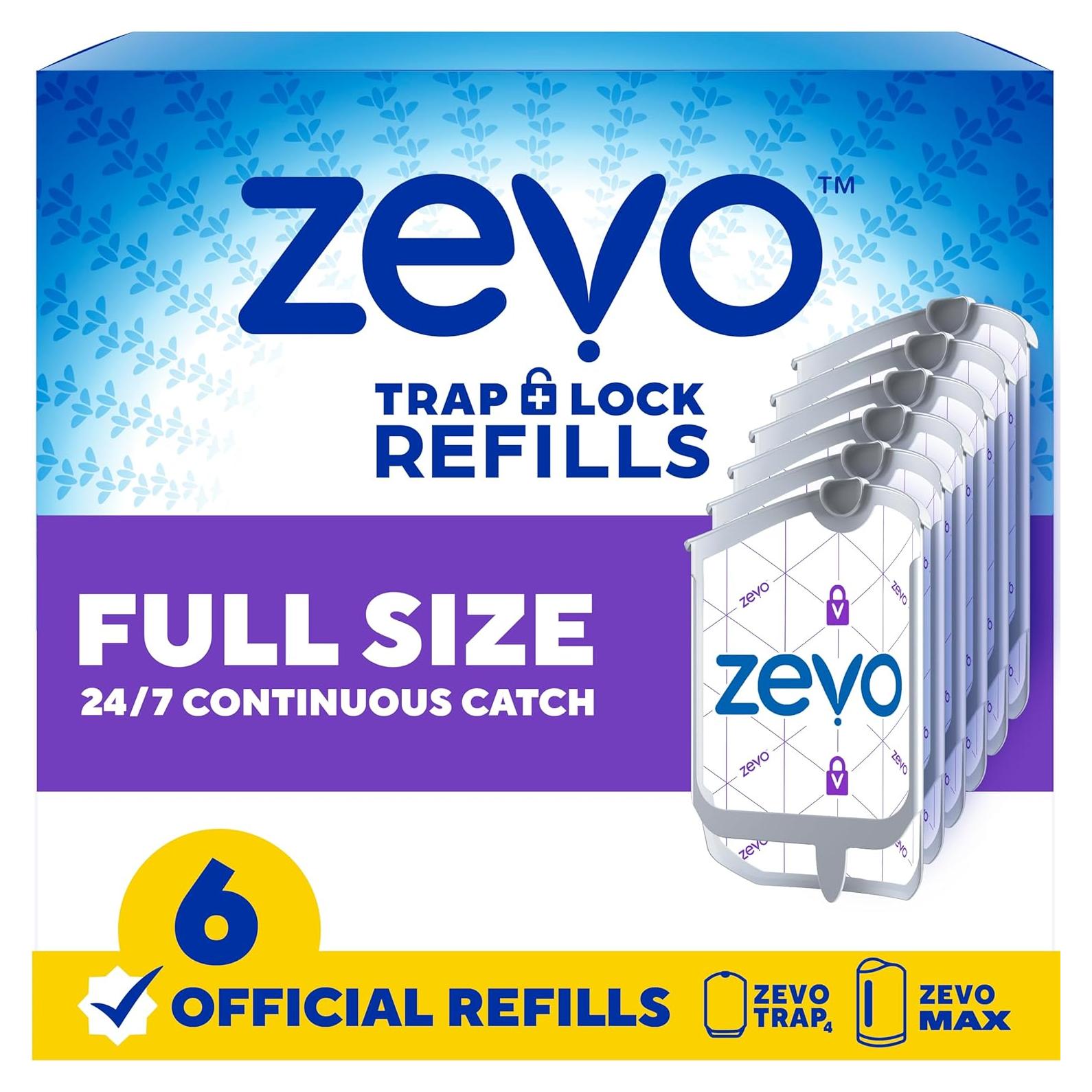 Cartuchos de Recarga Zevo para Trampa de Insectos Voladores - 6 Unidades