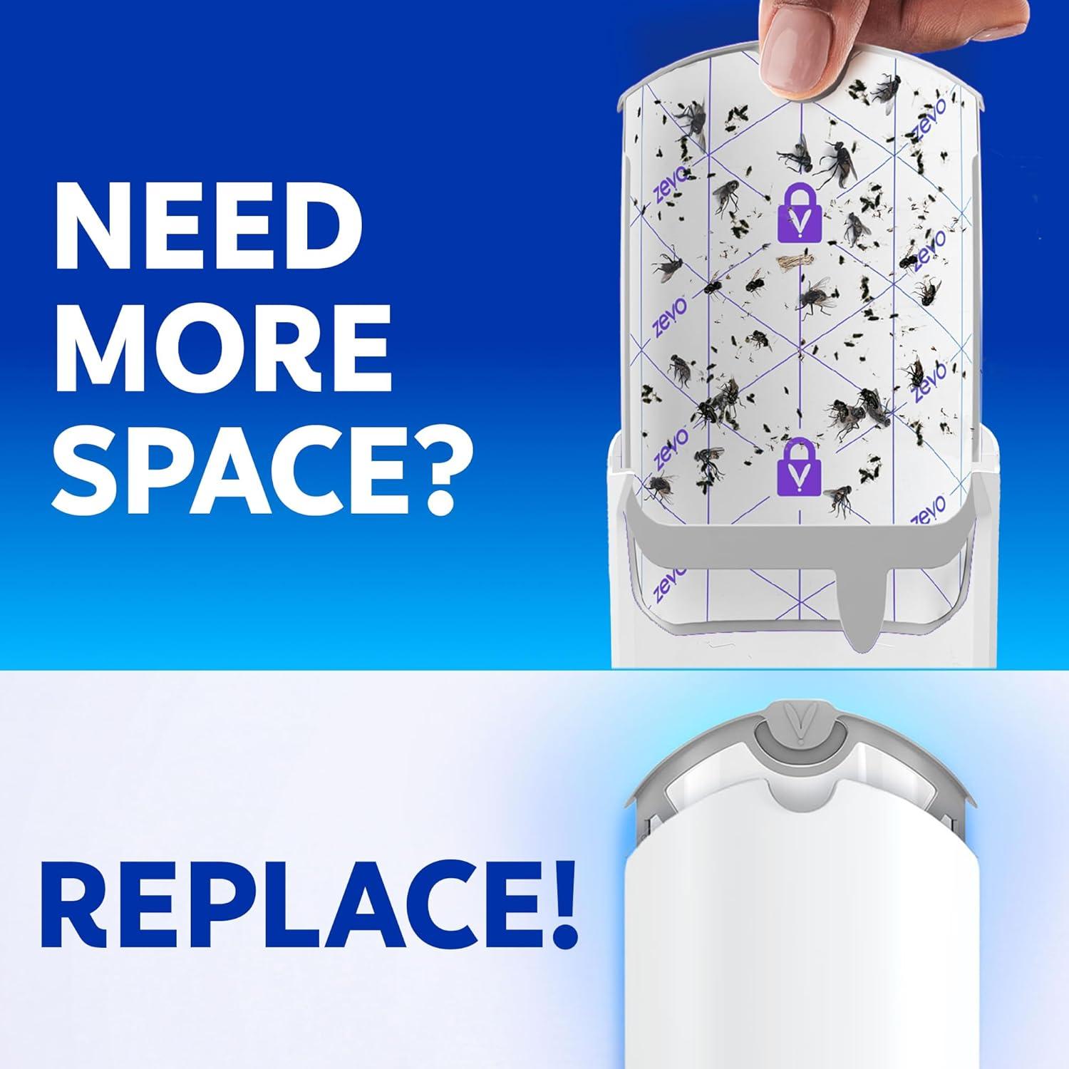 Cartuchos de Recarga Zevo para Trampa de Insectos Voladores - 6 Unidades