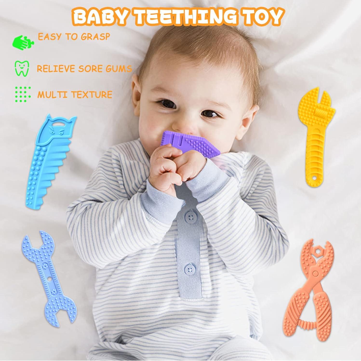 Set de Juguetes de Dentición para Bebés Mgtfbg - 5 Piezas Silicona BPA