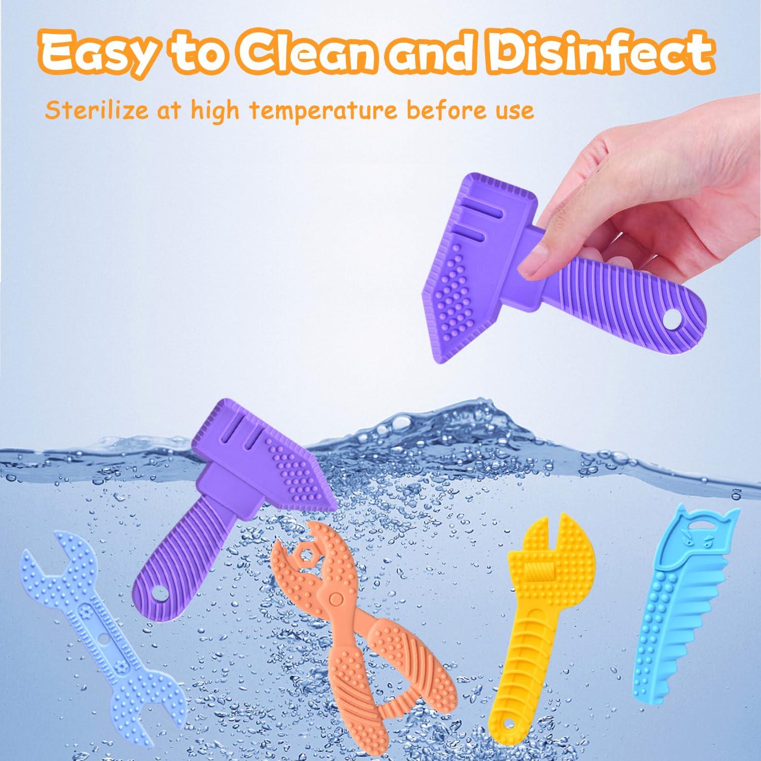 Set de Juguetes de Dentición para Bebés Mgtfbg - 5 Piezas Silicona BPA