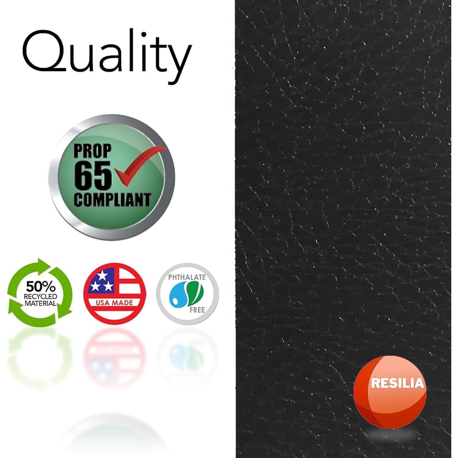 Alfombrilla de Banco de Trabajo RESILIA 38.1x91.4 cm Vinilo Negro