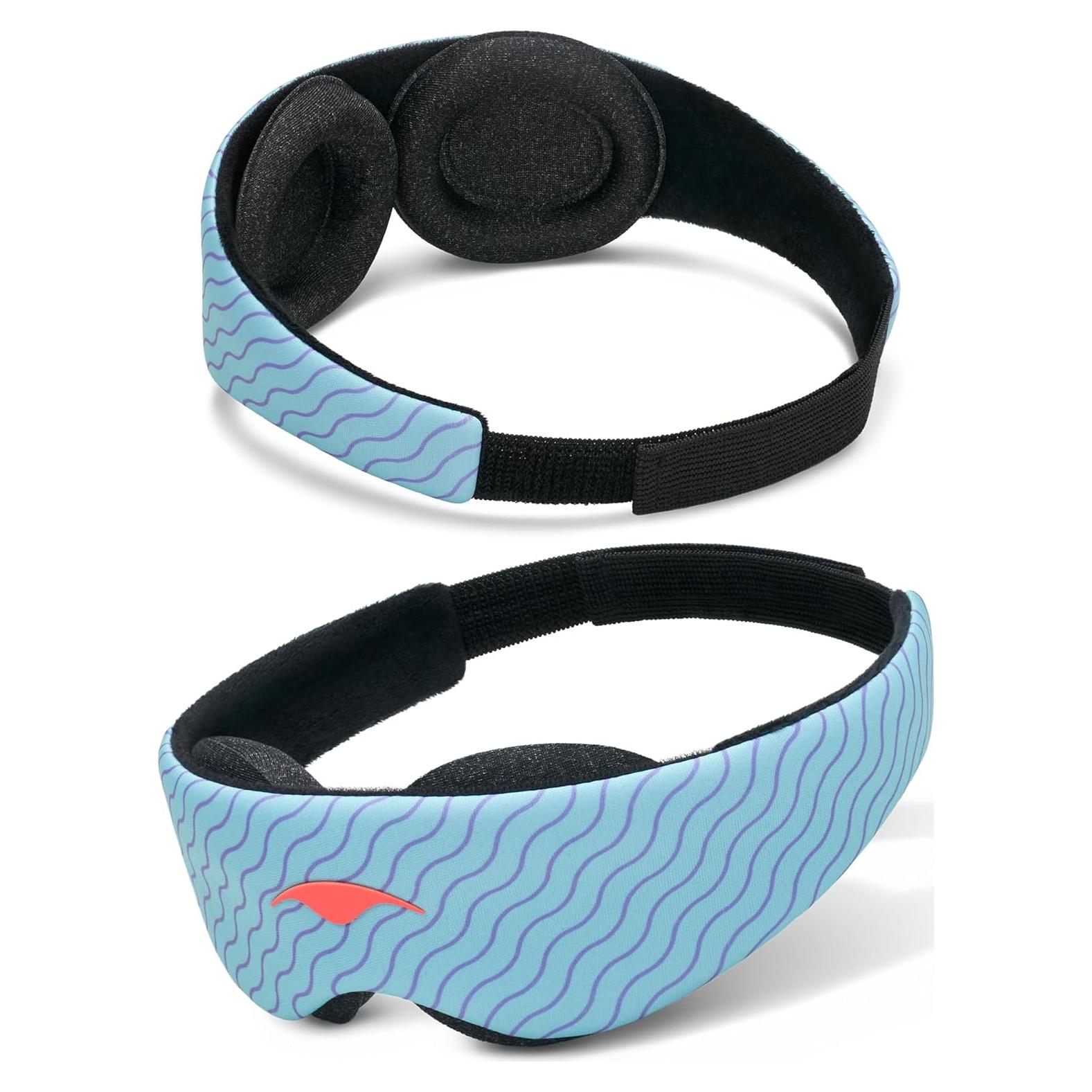 Manta Kids - Máscara de Sueño Ajustable para Niños Azul