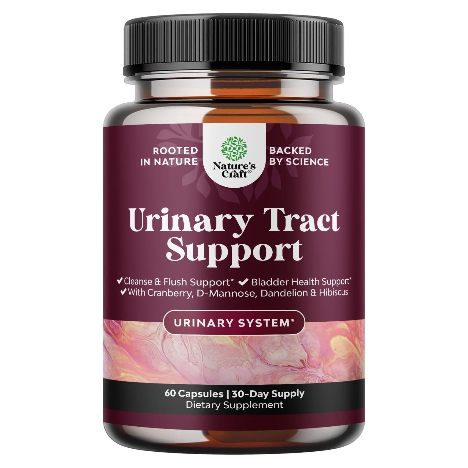 Cápsulas D-Mannosa 1000mg Natures Craft - 60 Unidades