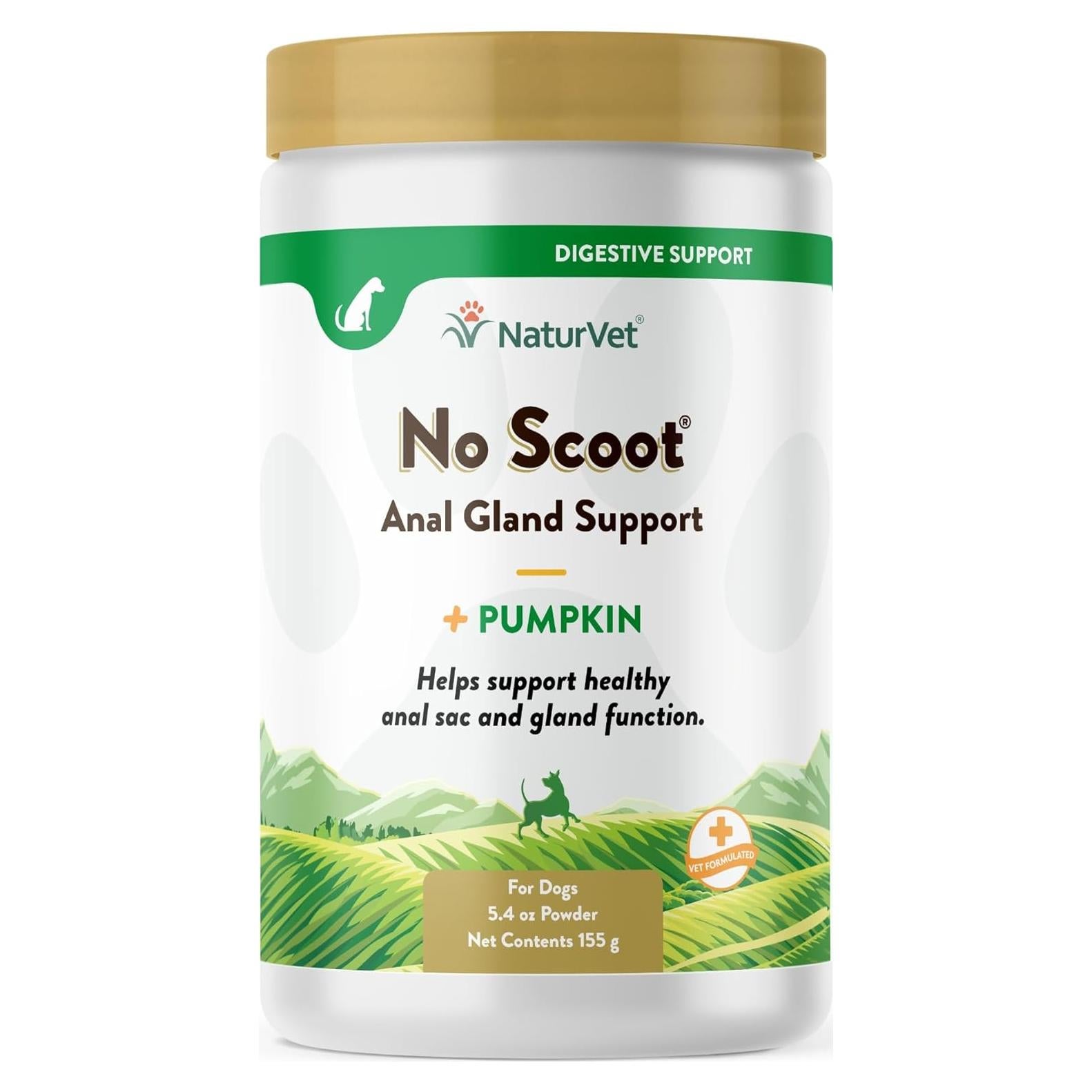 NaturVet No Scoot para Perros 153g - Salud Intestinal y Anales
