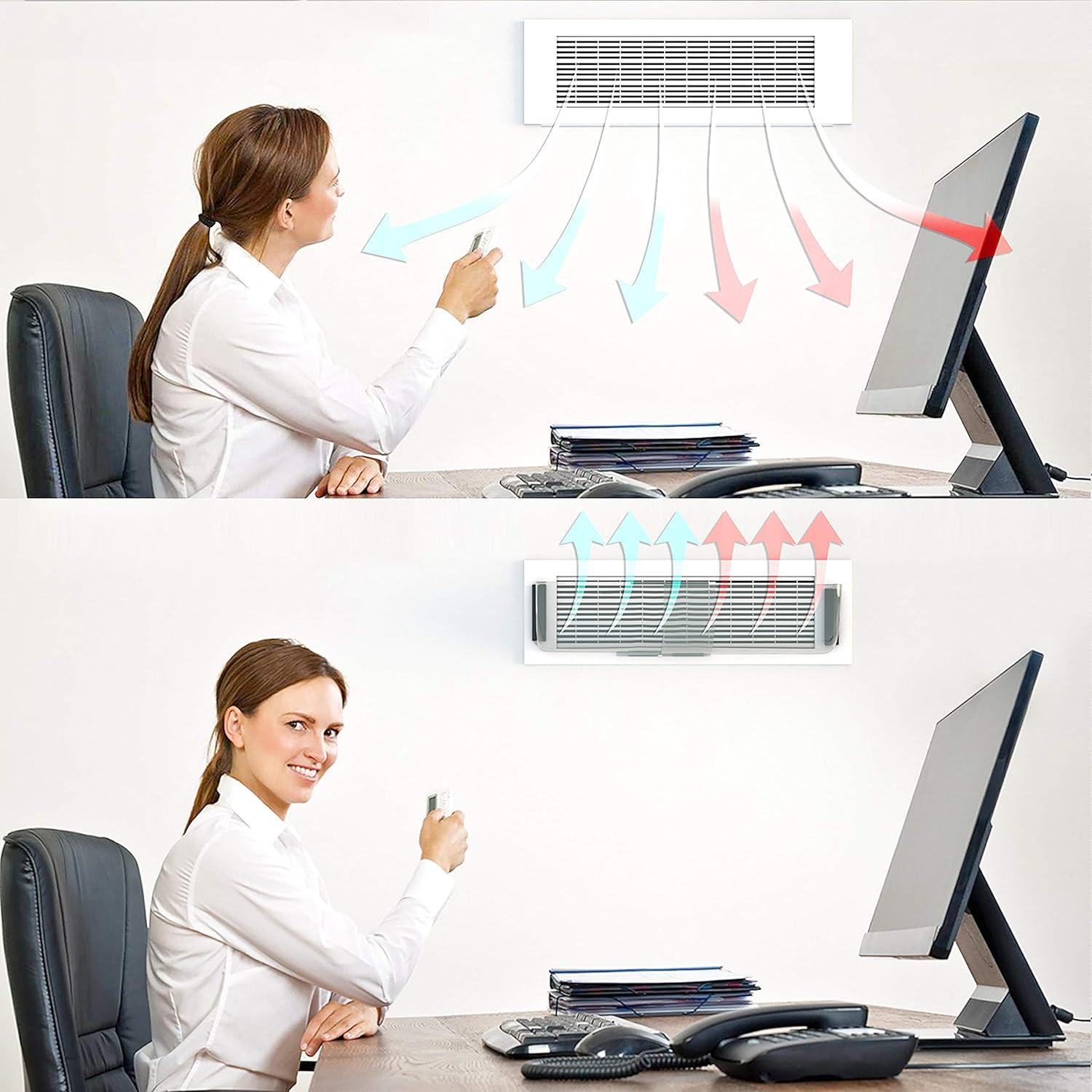 Deflector Magnético Ajustable de Calor y Aire Intuición del Hogar