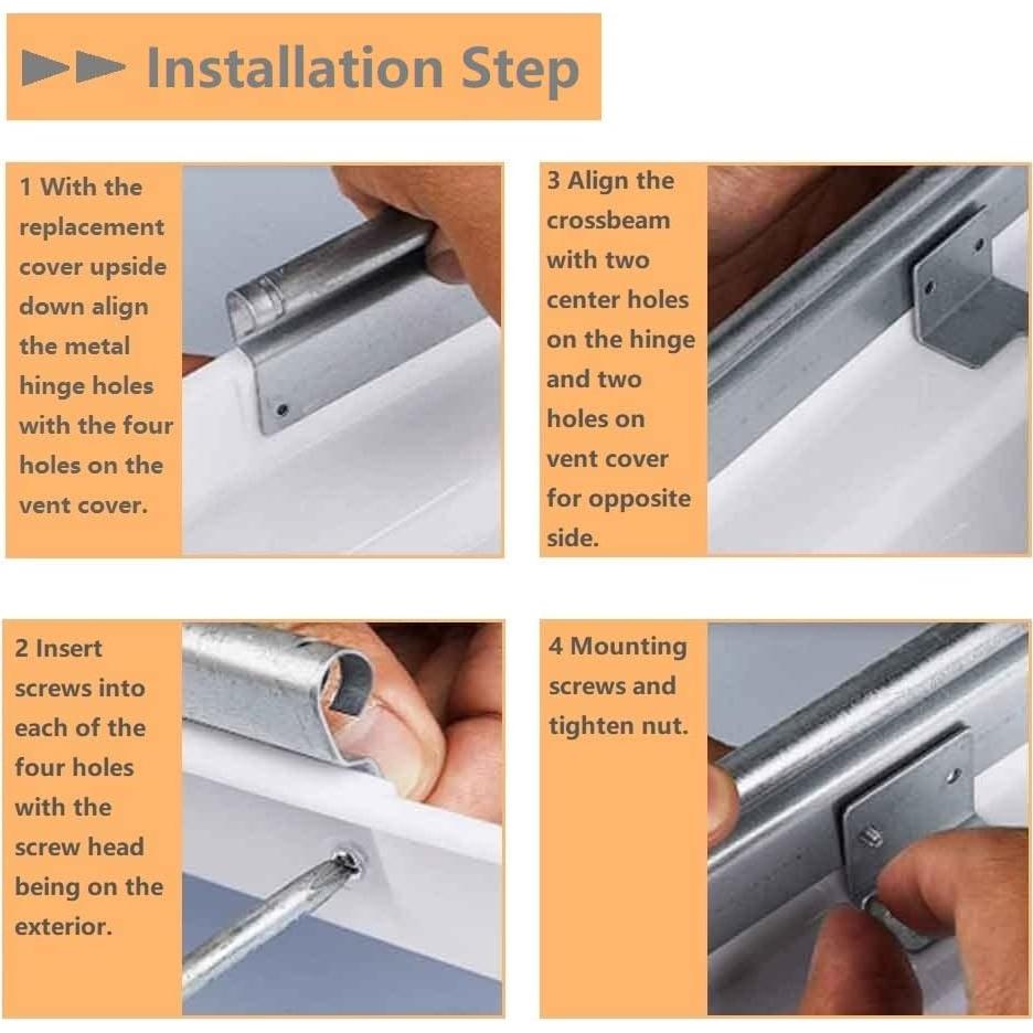 Cubierta de Ventilación de Techo RV LQKUMJG 14" Impermeable