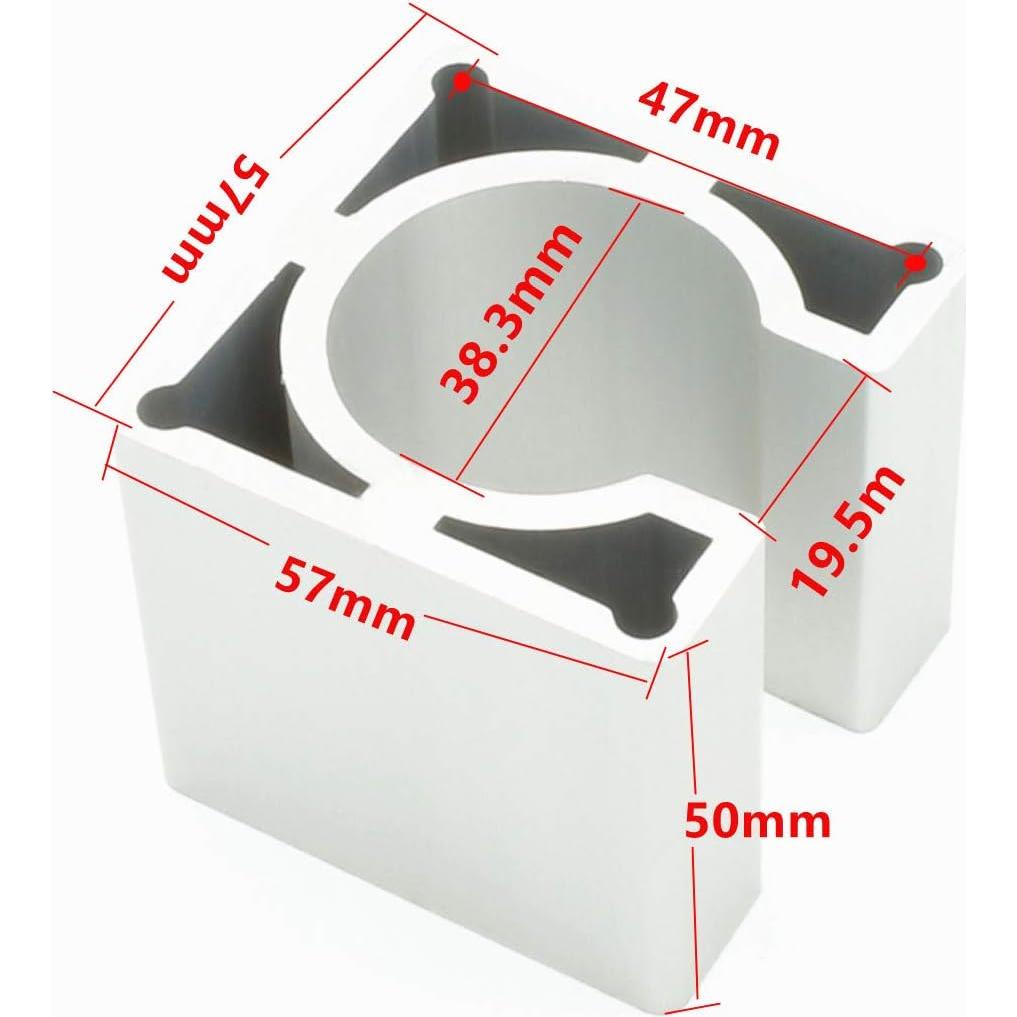 Soporte de Motor Paso a Paso Nema23 RATTMMOTOR 57mm Aluminio