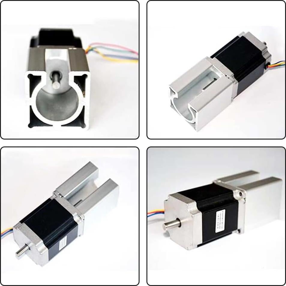 Soporte de Motor Paso a Paso Nema23 RATTMMOTOR 57mm Aluminio