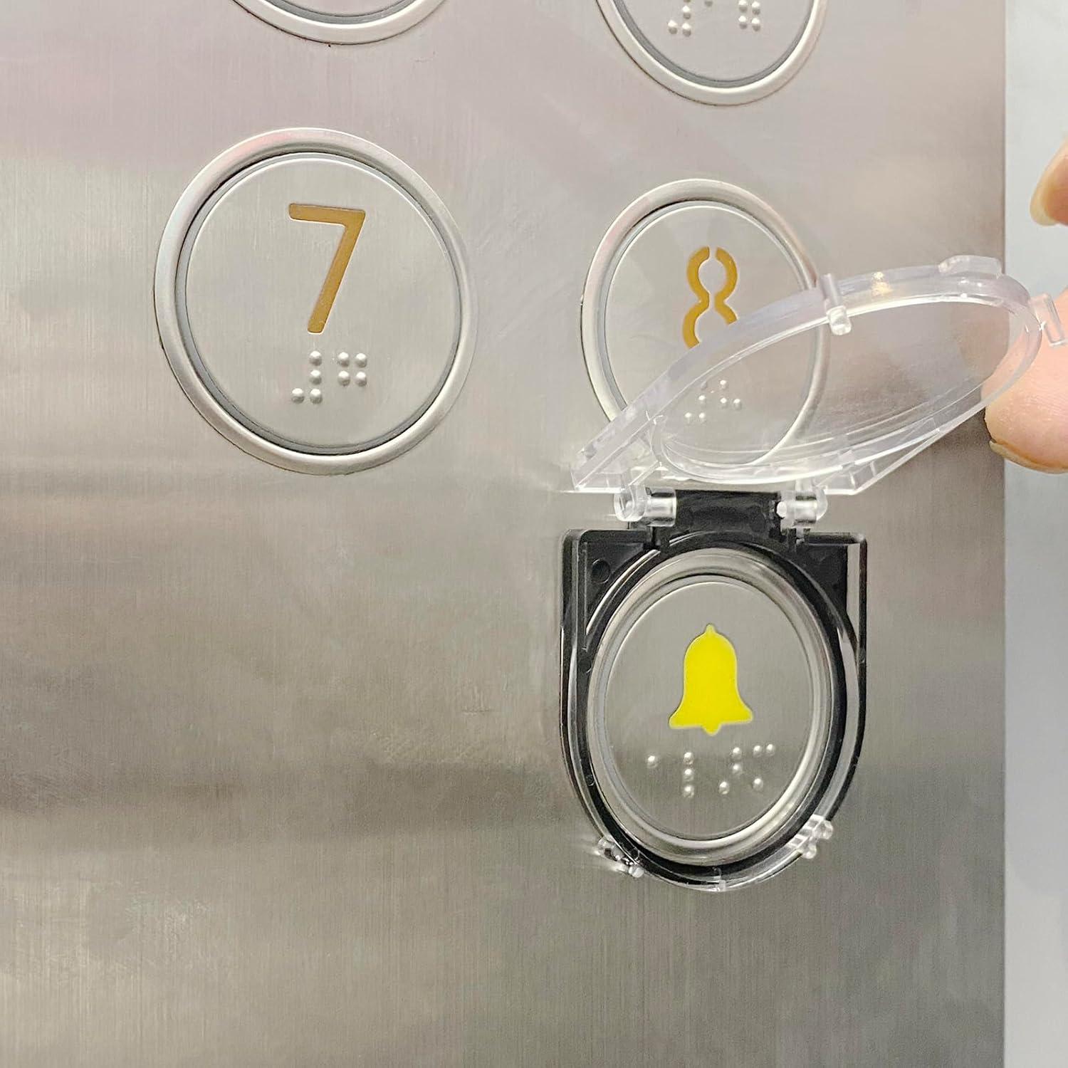 Cubierta Protectora de Botón de Poder AXTHCHO 52mm Transparente