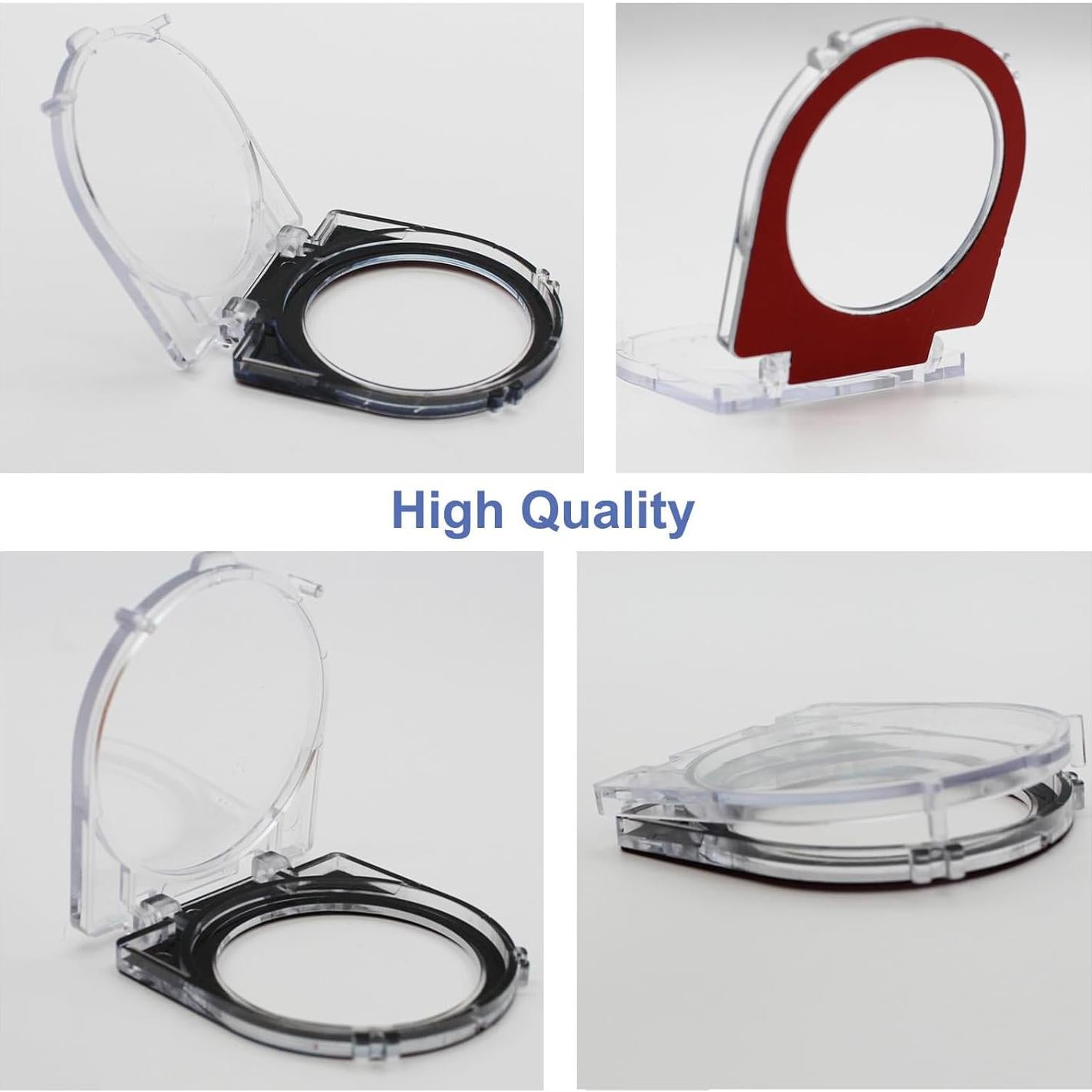 Cubierta Protectora de Botón de Poder AXTHCHO 52mm Transparente