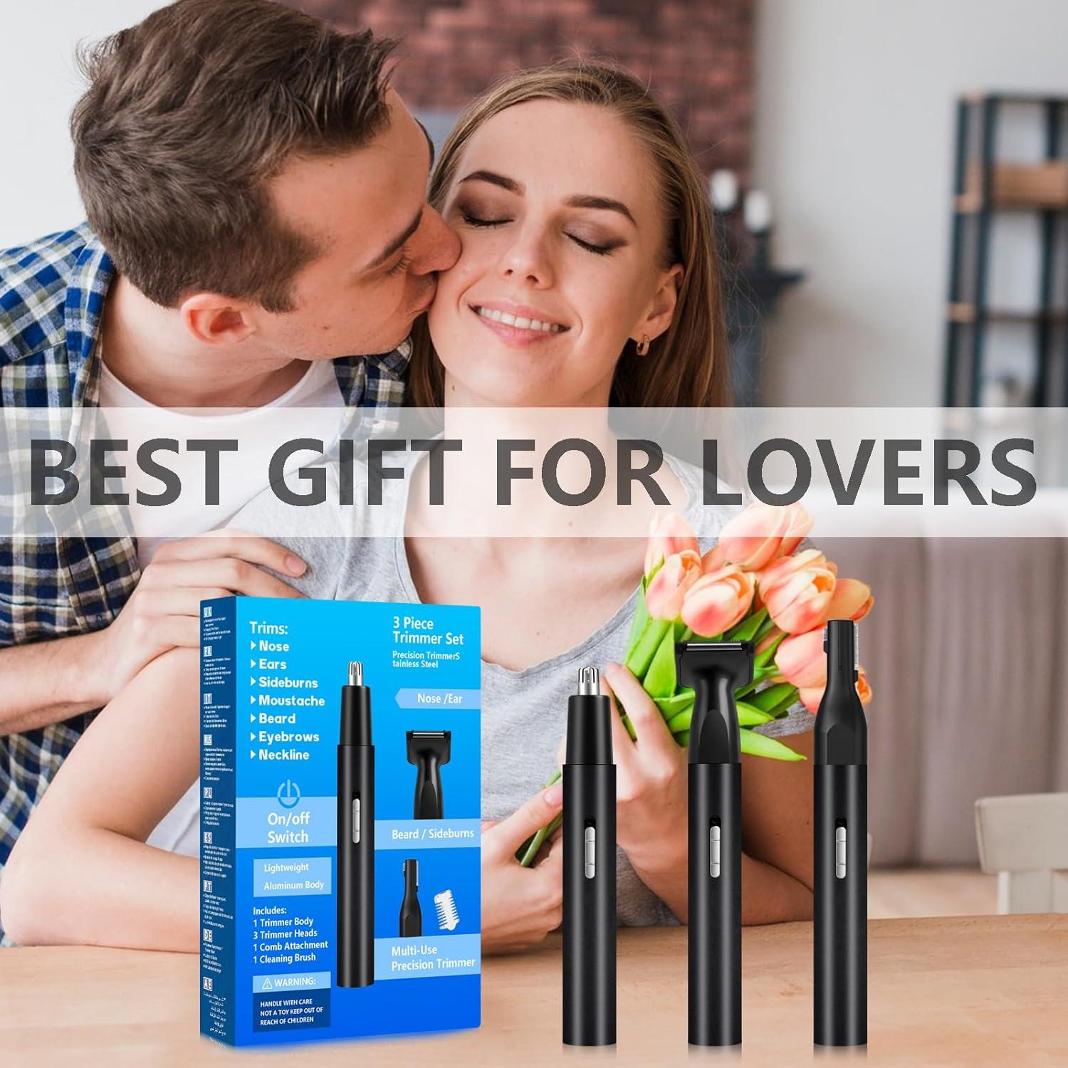 Recortador de Vello Nasal y Auricular DUST2OASIS 7-en-1