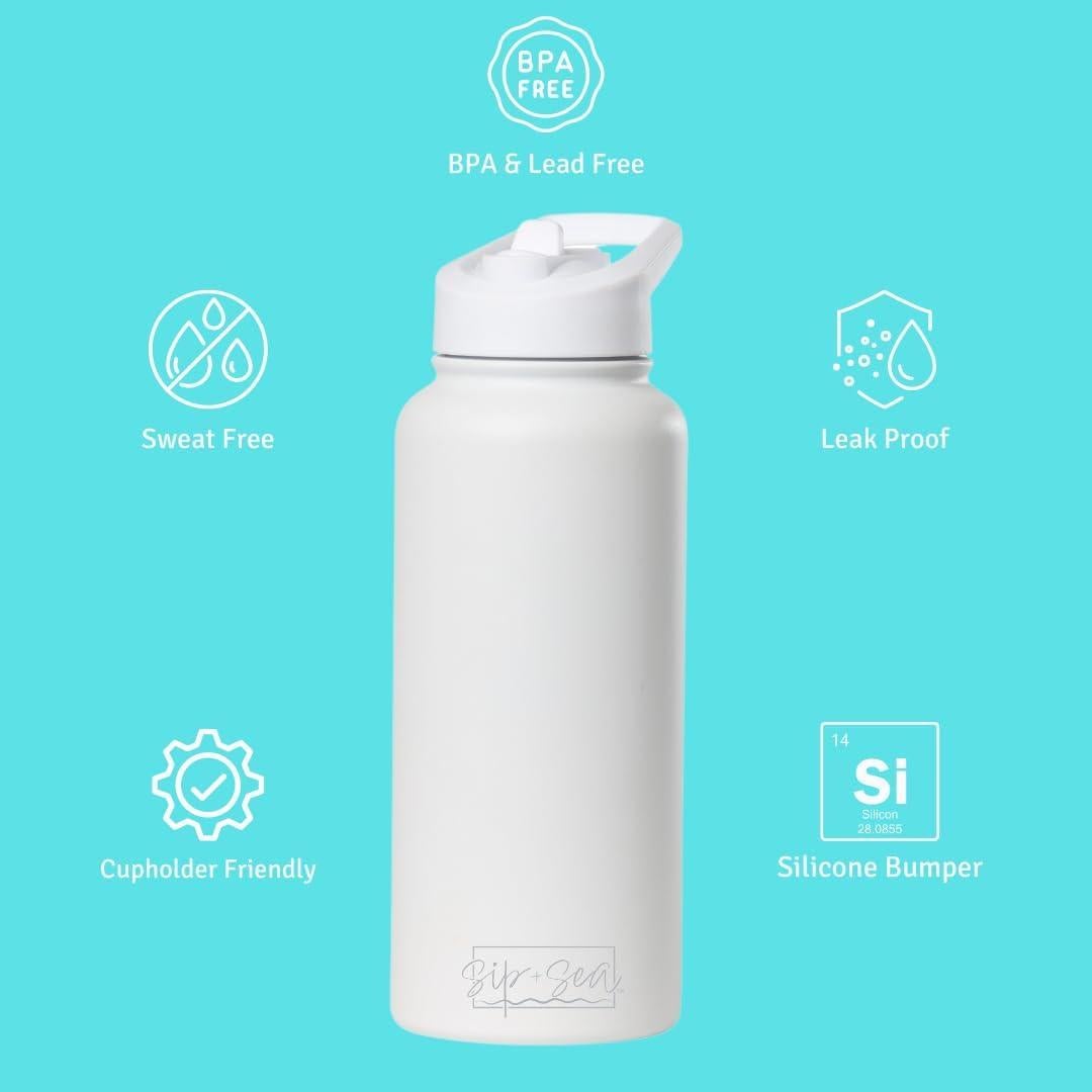 Botella de Agua Acero Inoxidable Sip+Sea St. Kitts 0.95L