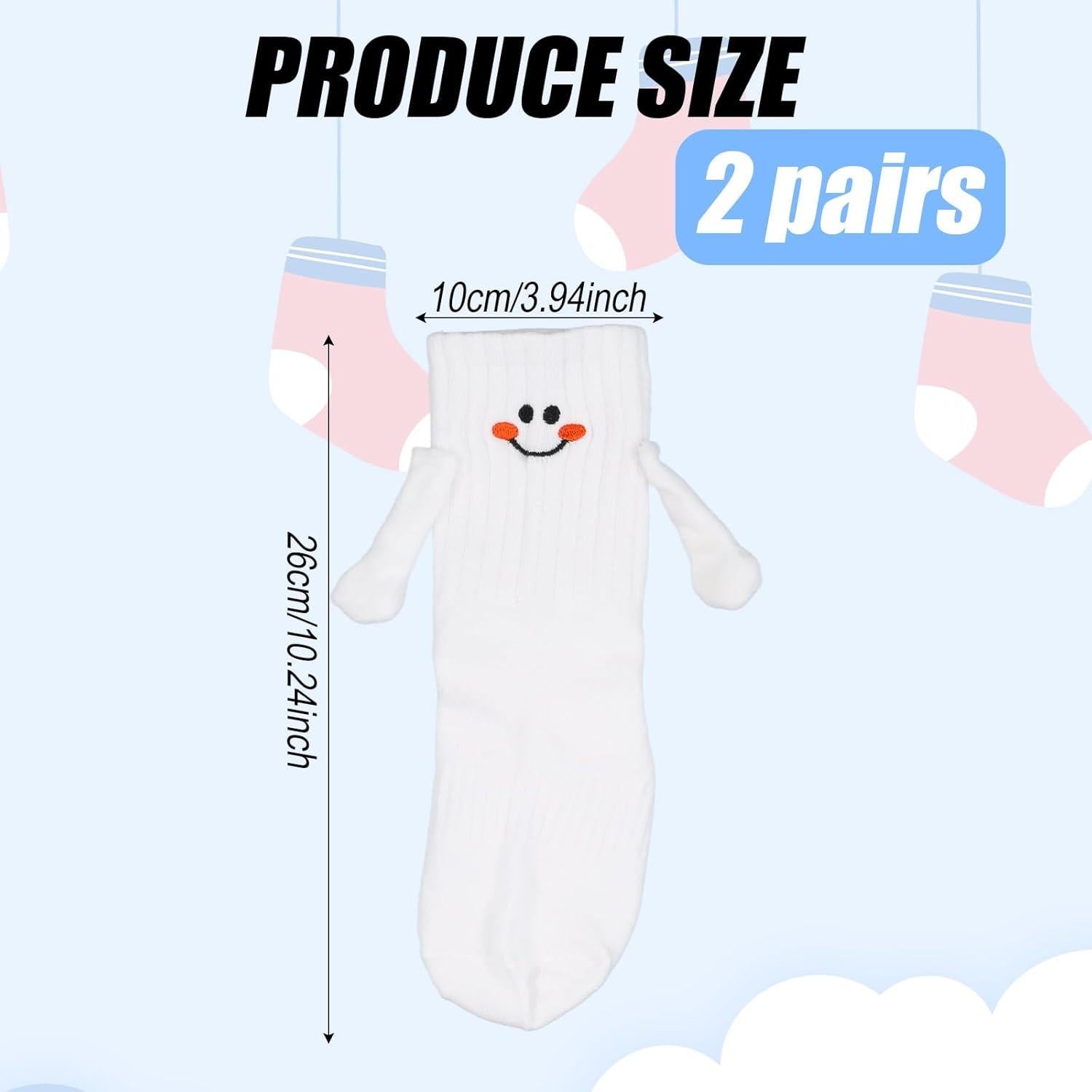 Calcetines Magnéticos XIHIRCD para Niños 2 Pares Divertidos