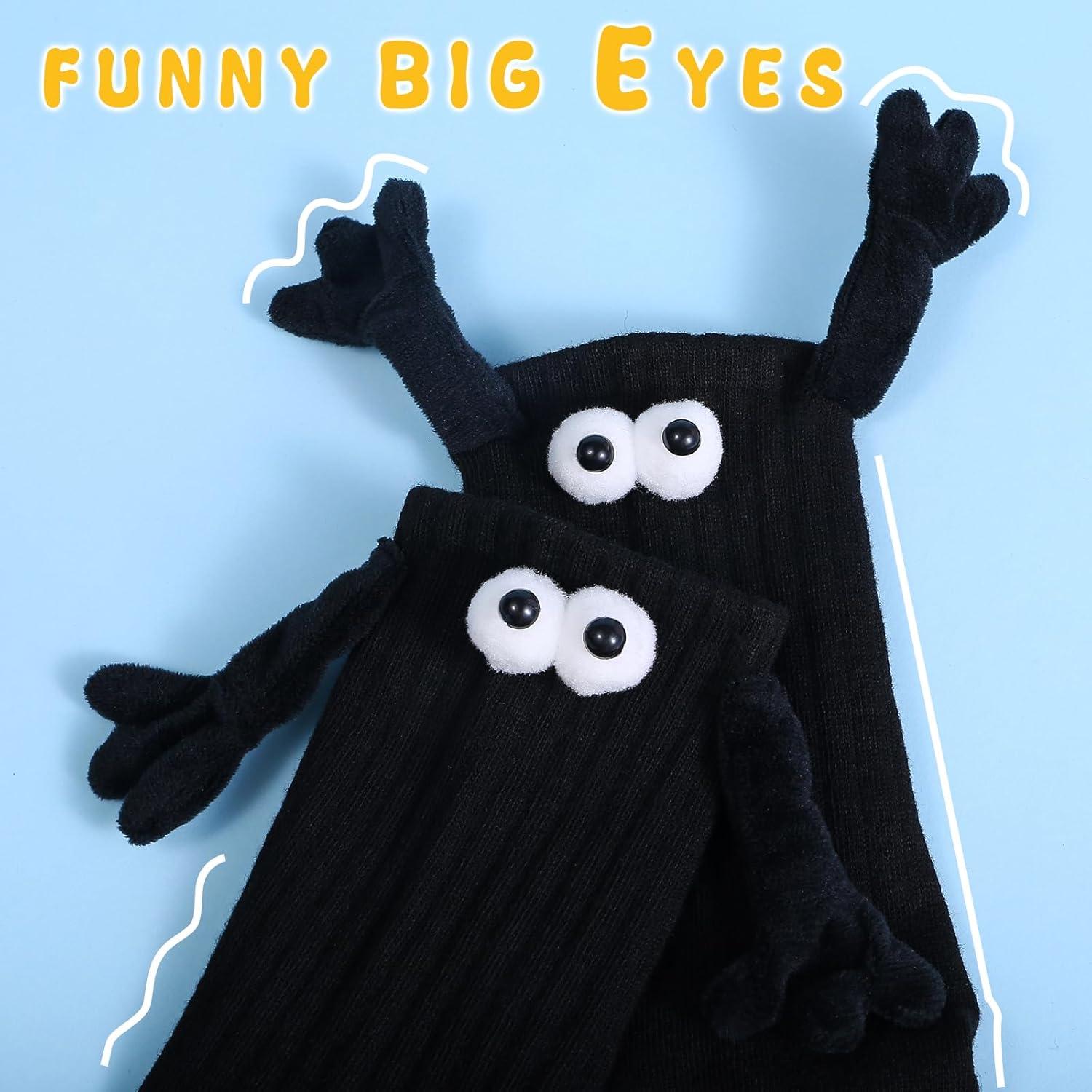 Calcetines 3D Manos Unidas Magnéticos Regalo Divertido