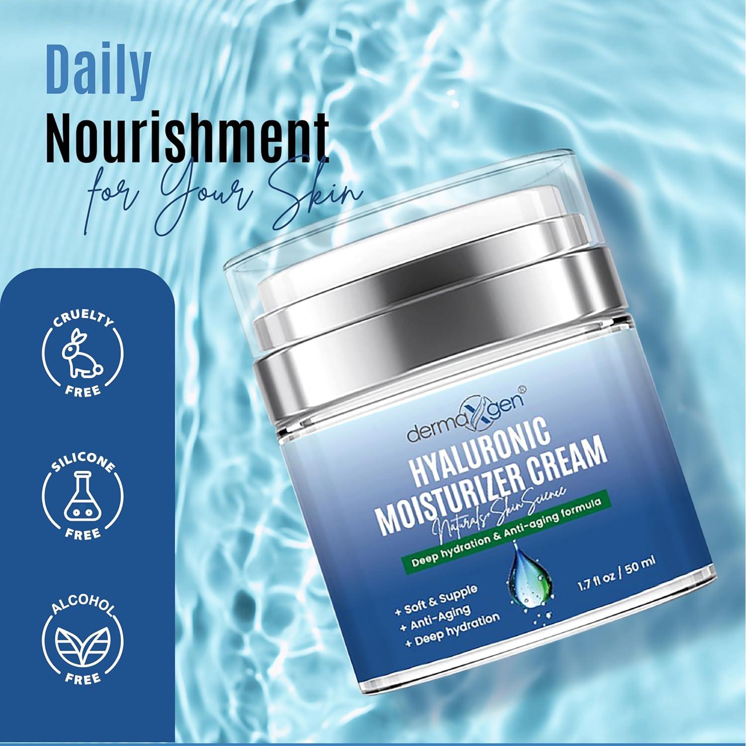 Crema Hidratante Facial Naturals+SkinScience 50 ml - Ácido Hialurónico