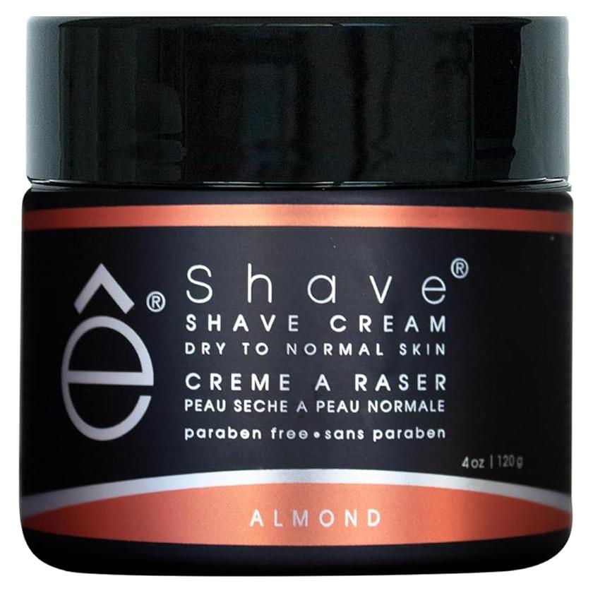 Crema de Afeitar eShave Almendra 113 g - Suave y Sin Irritación