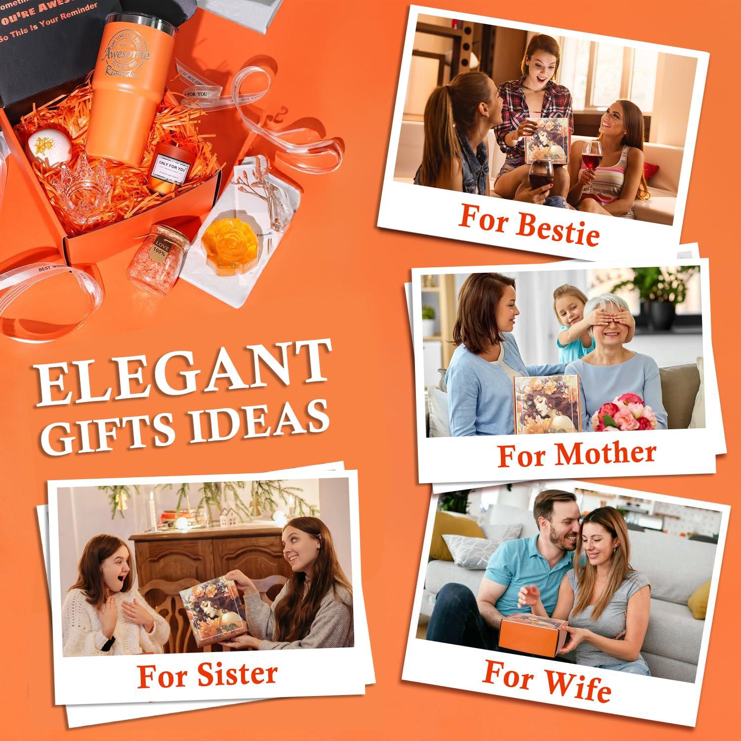 Set de Regalo de Cuidado Personal EOMEOH - Flor de Naranja 7 Piezas