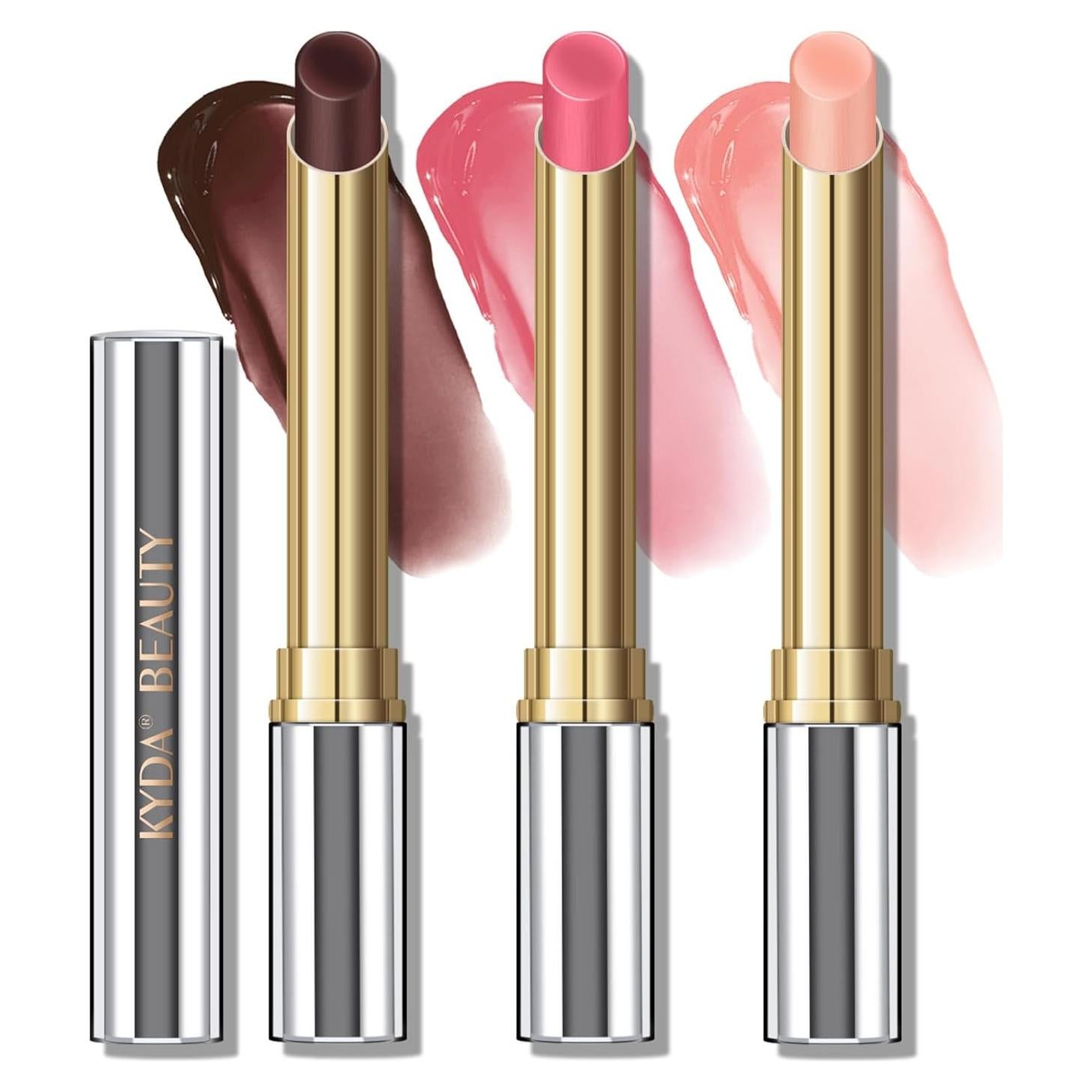 Bálsamo Labial Tinte KYDA - Hidratante con Miel, 3 Colores