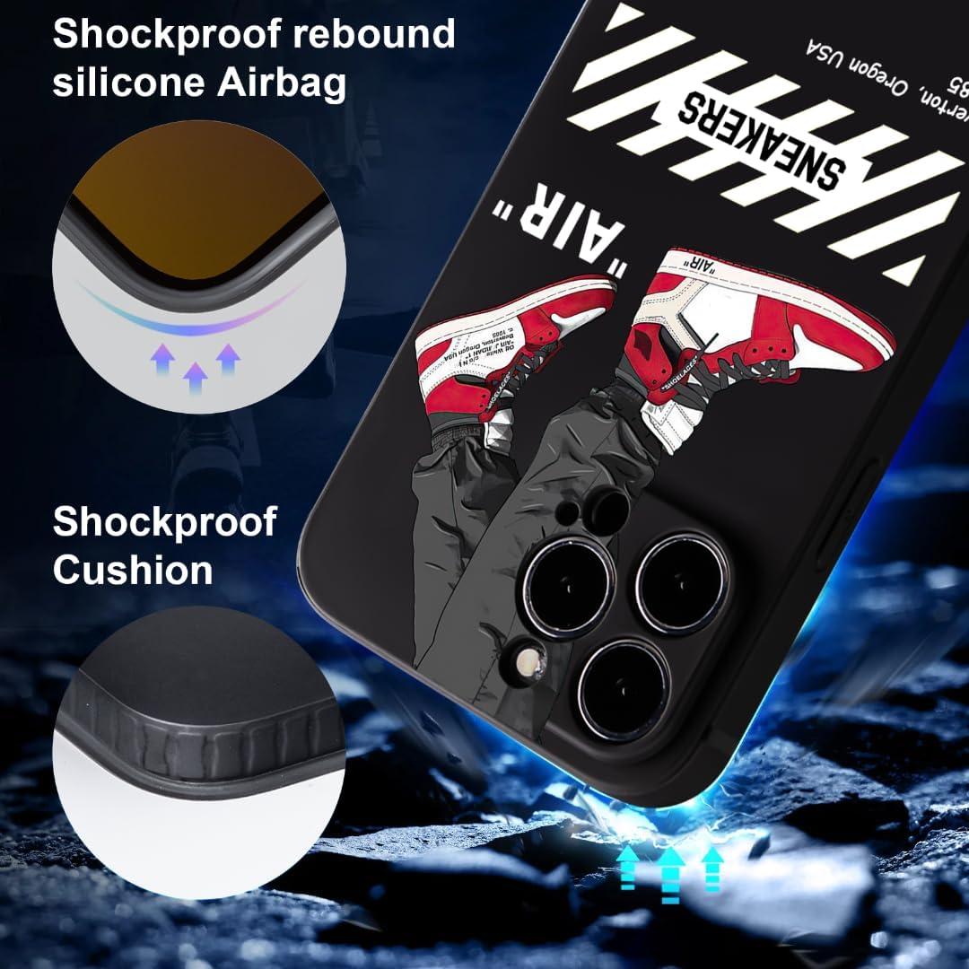 Funda TPU Negra a Prueba de Golpes para iPhone 11 CHBSHENG