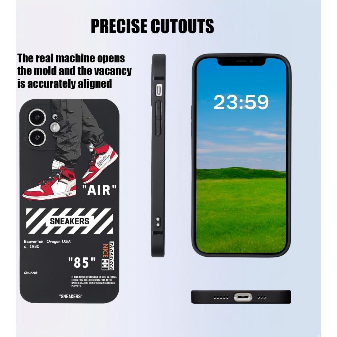 Funda TPU Negra a Prueba de Golpes para iPhone 11 CHBSHENG