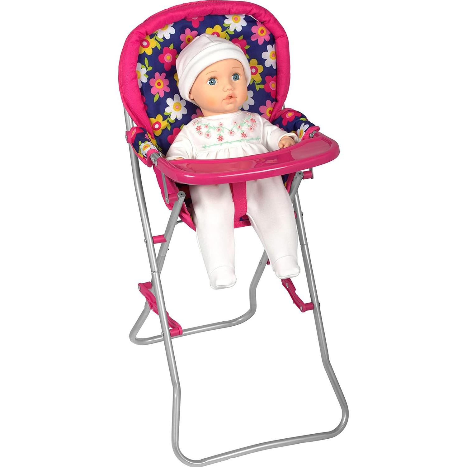 Silla Alta para Muñecas Fash N Kolor con Bandeja - 45.72 cm