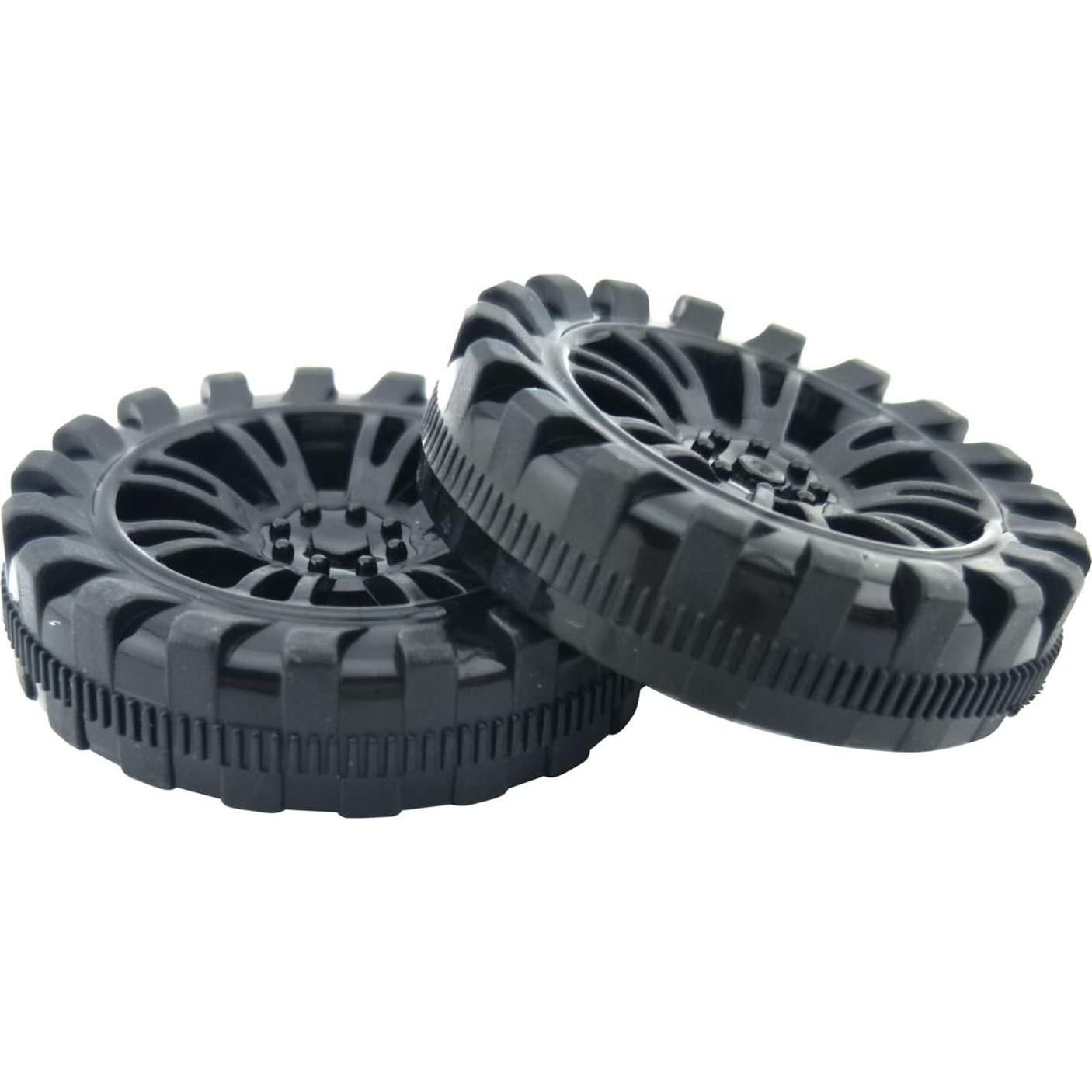 EUDAX 300 Ruedas de Plástico 30mm y 150 Ejes STEM 2mm