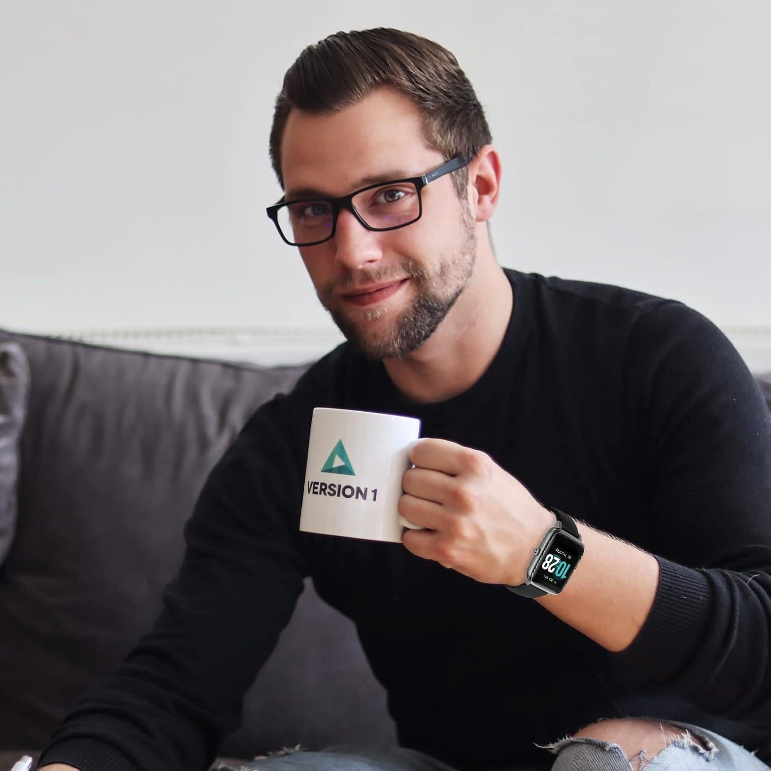 Banda de Silicona Suave 19mm NuevaJornada para Reloj Veryfitpro