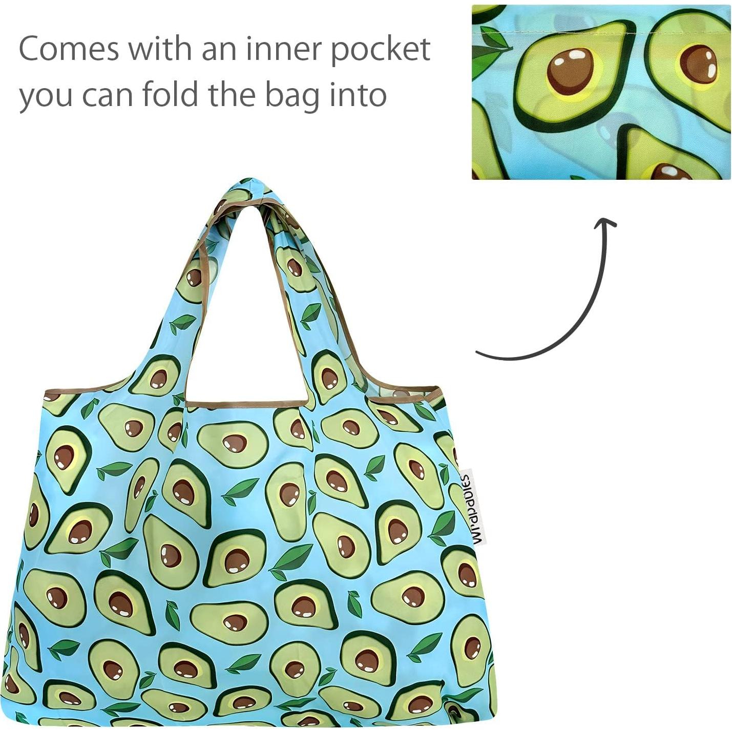 Set de 2 Bolsas Reutilizables Plegables Allydrew - Grande y Pequeña