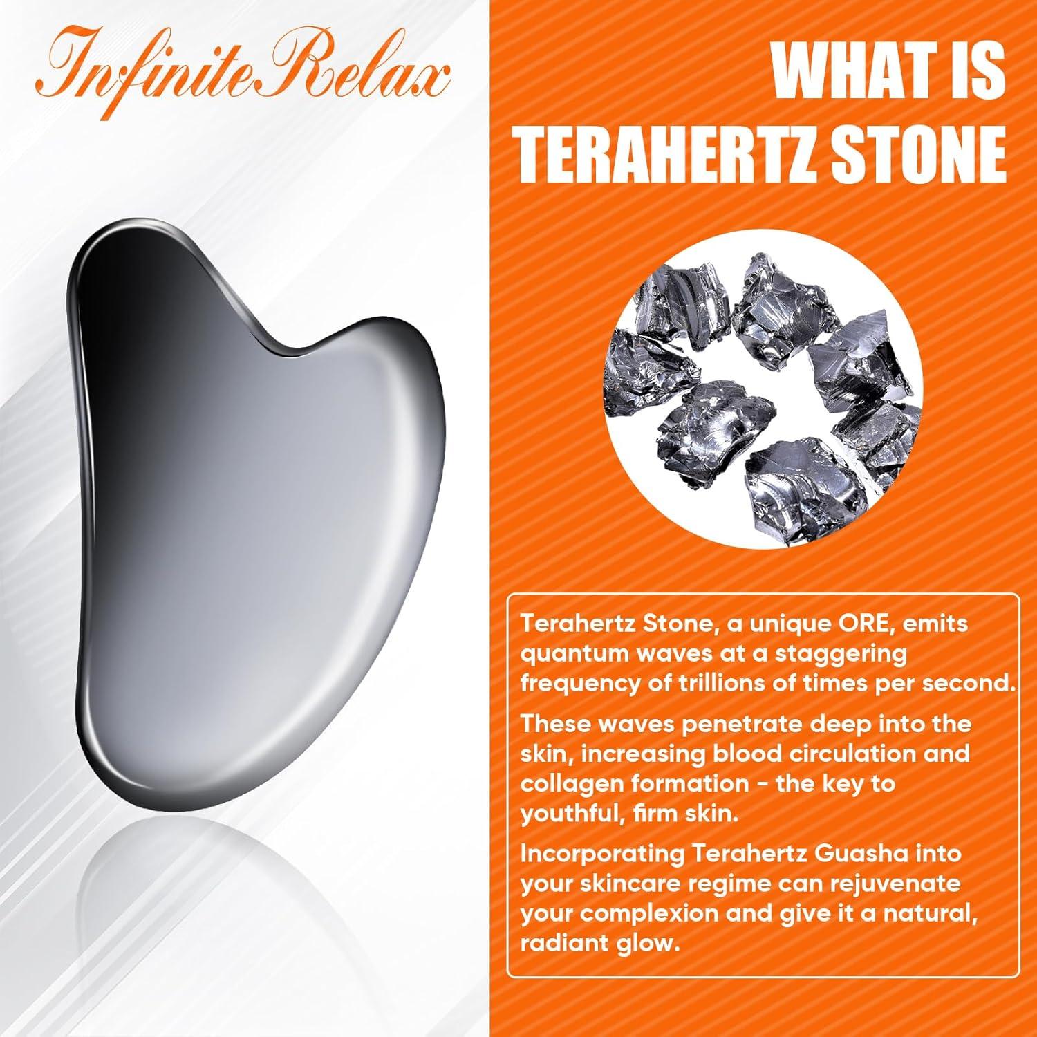 Gua Sha Facial de Terahercios InfiniteRelax - Masaje Frío y Calor