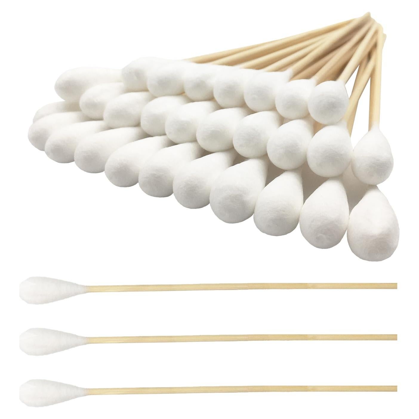 Hisopos de Algodón Grande 15 cm Zhejiangkangmin 100pcs para Mascotas