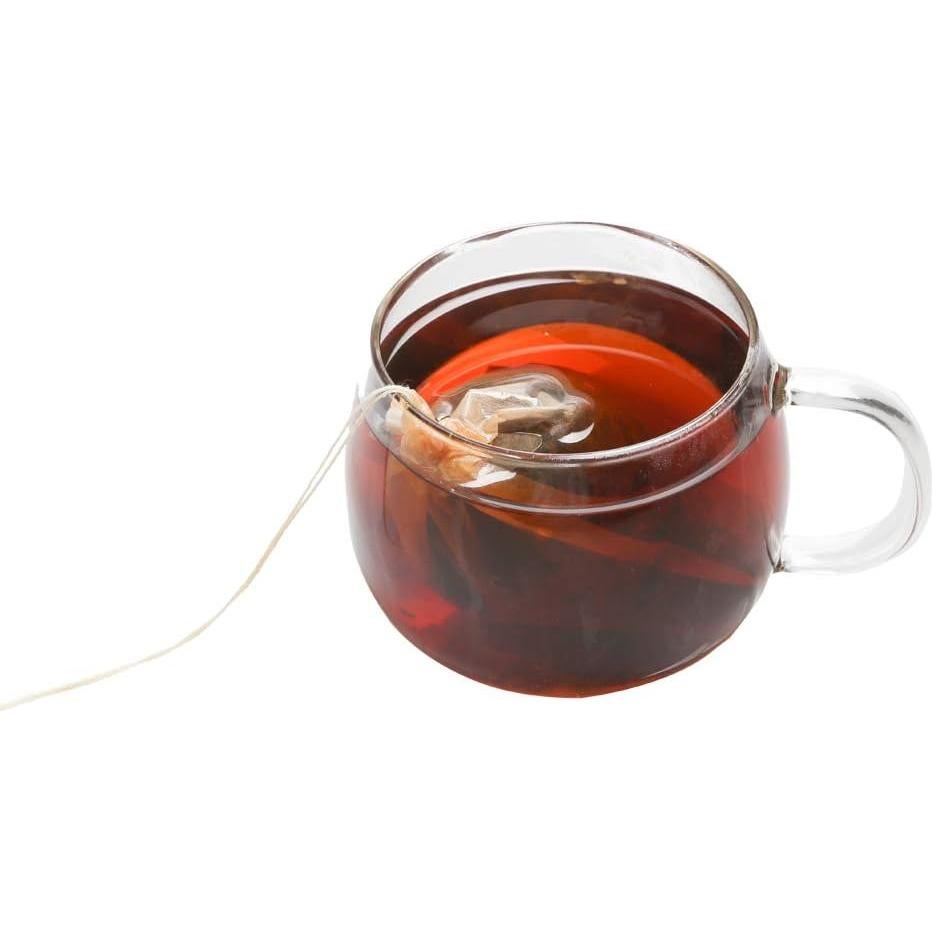 Bolsas de Filtro de Té Tinkee 100 Piezas 10x8 cm Biodegradables