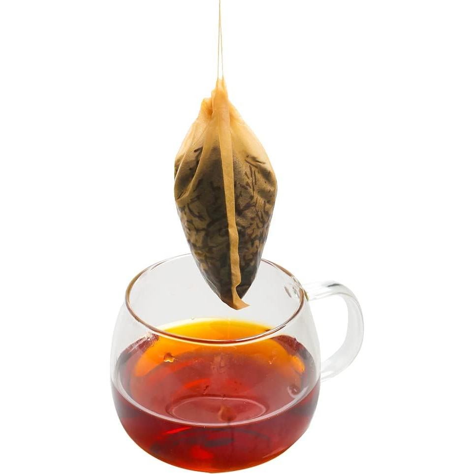 Bolsas de Filtro de Té Tinkee 100 Piezas 10x8 cm Biodegradables