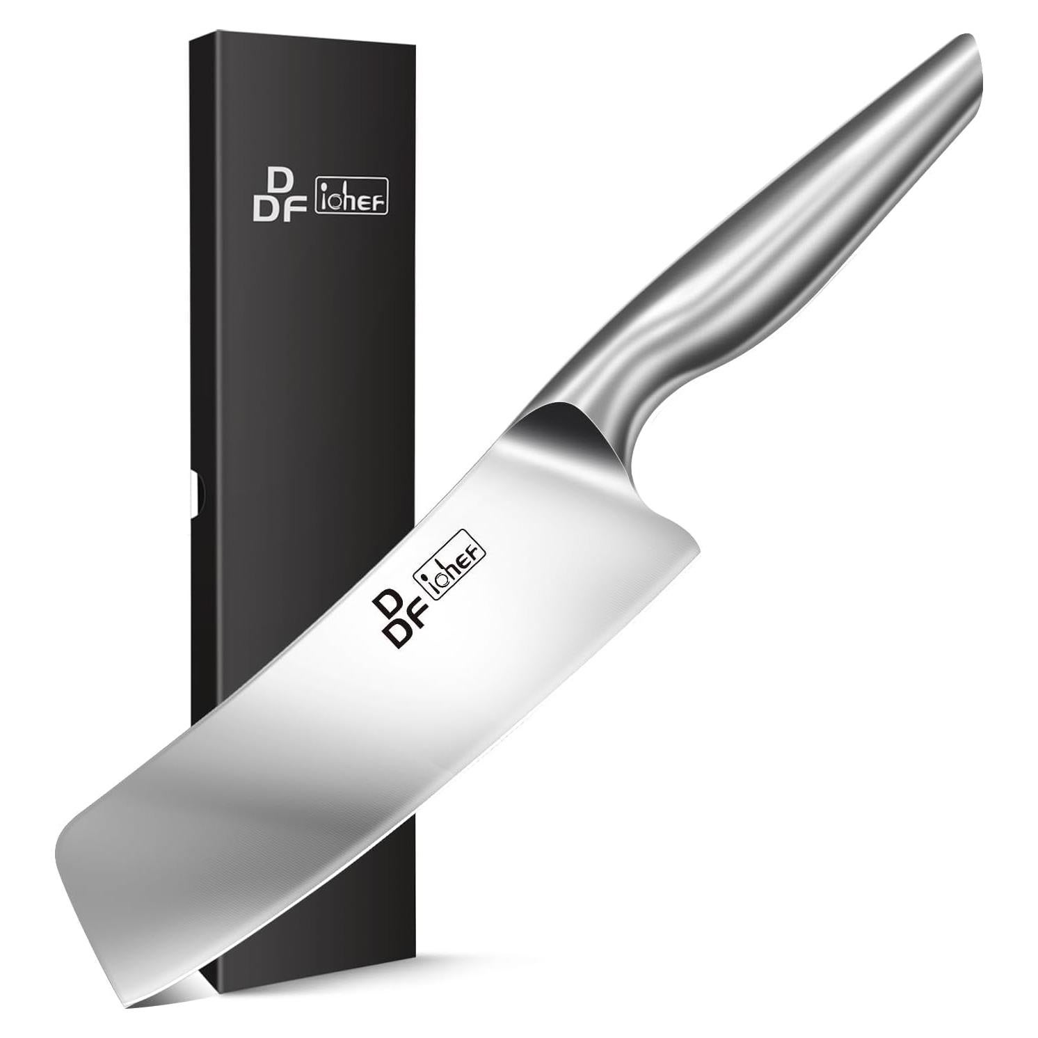 Cuchillo Nakiri DDF iohEF 18cm Acero Inoxidable Profesional