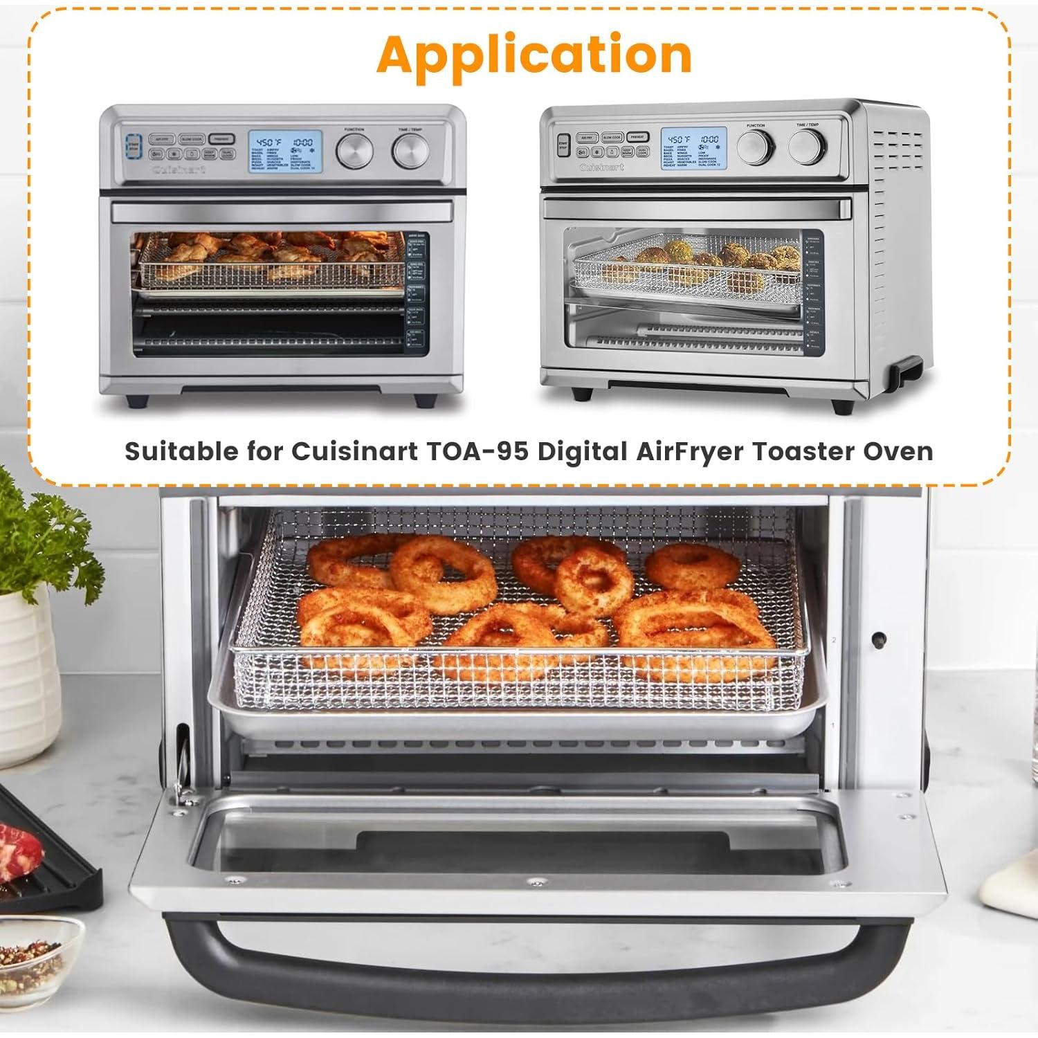 Bandeja de Reemplazo para Freidora de Aire Cuisinart TOA-95 36.83x29.46cm