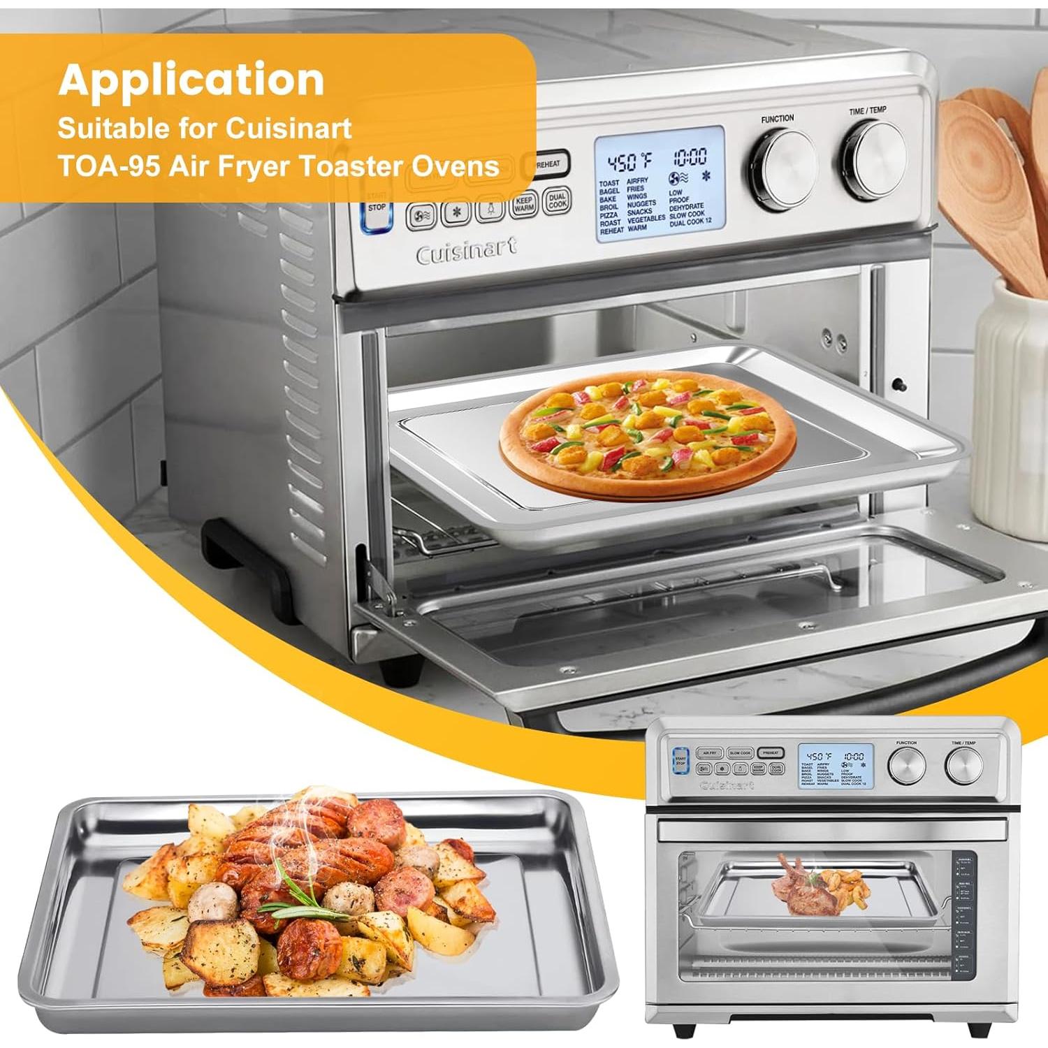 Bandeja de Reemplazo para Freidora de Aire Cuisinart TOA-95 36.83x29.46cm