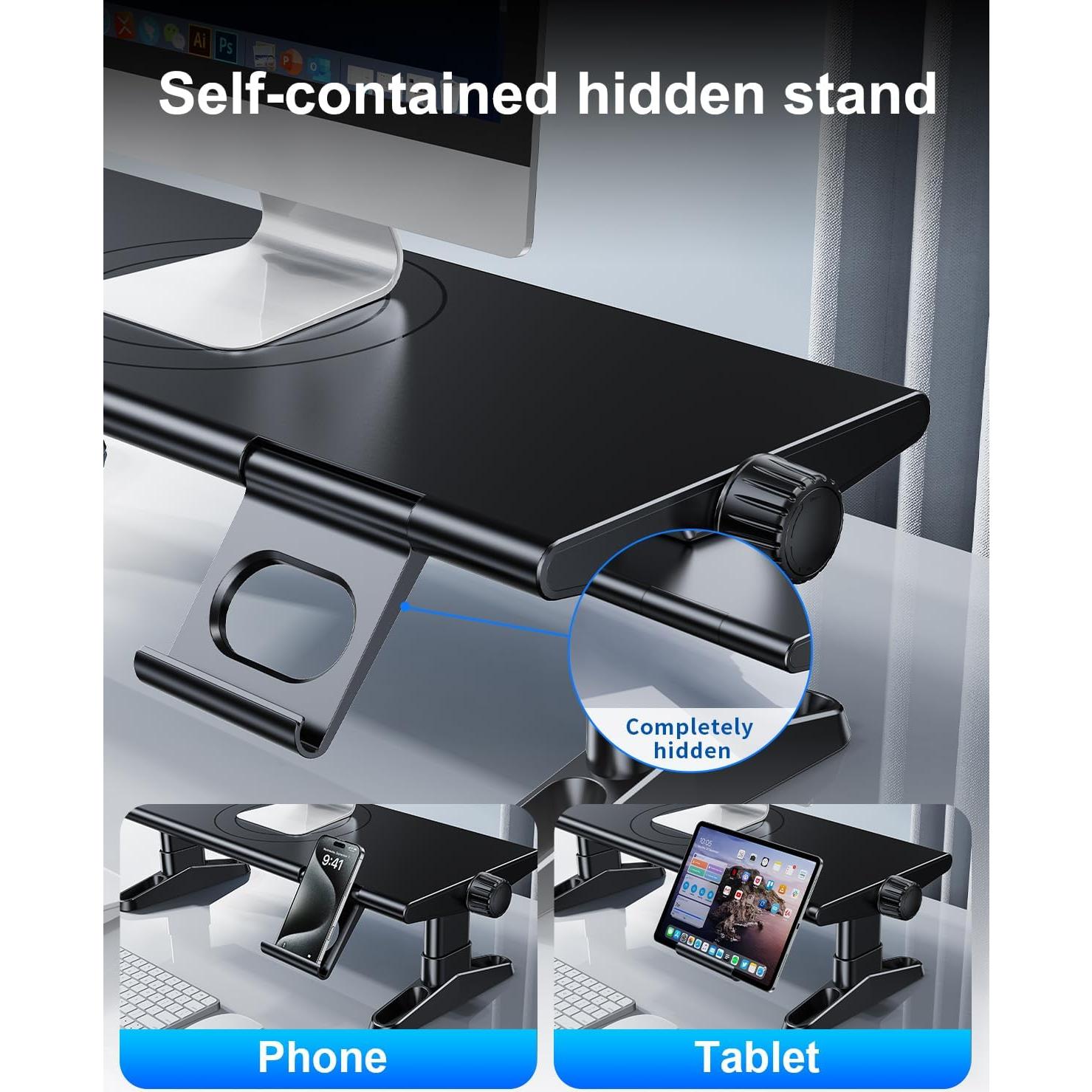 Soporte Elevador para Monitor NIFBANG con Hub USB C Ajustable