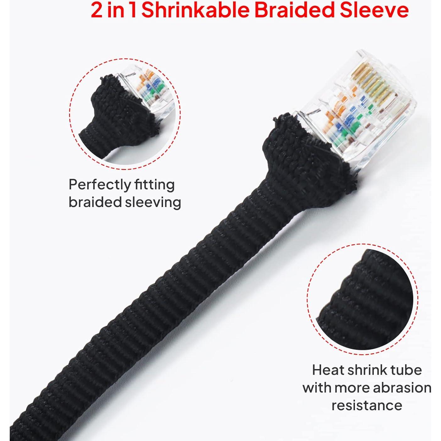 Manga de Tela Retráctil Trenzada 2 en 1 Sonoreboom 14FT