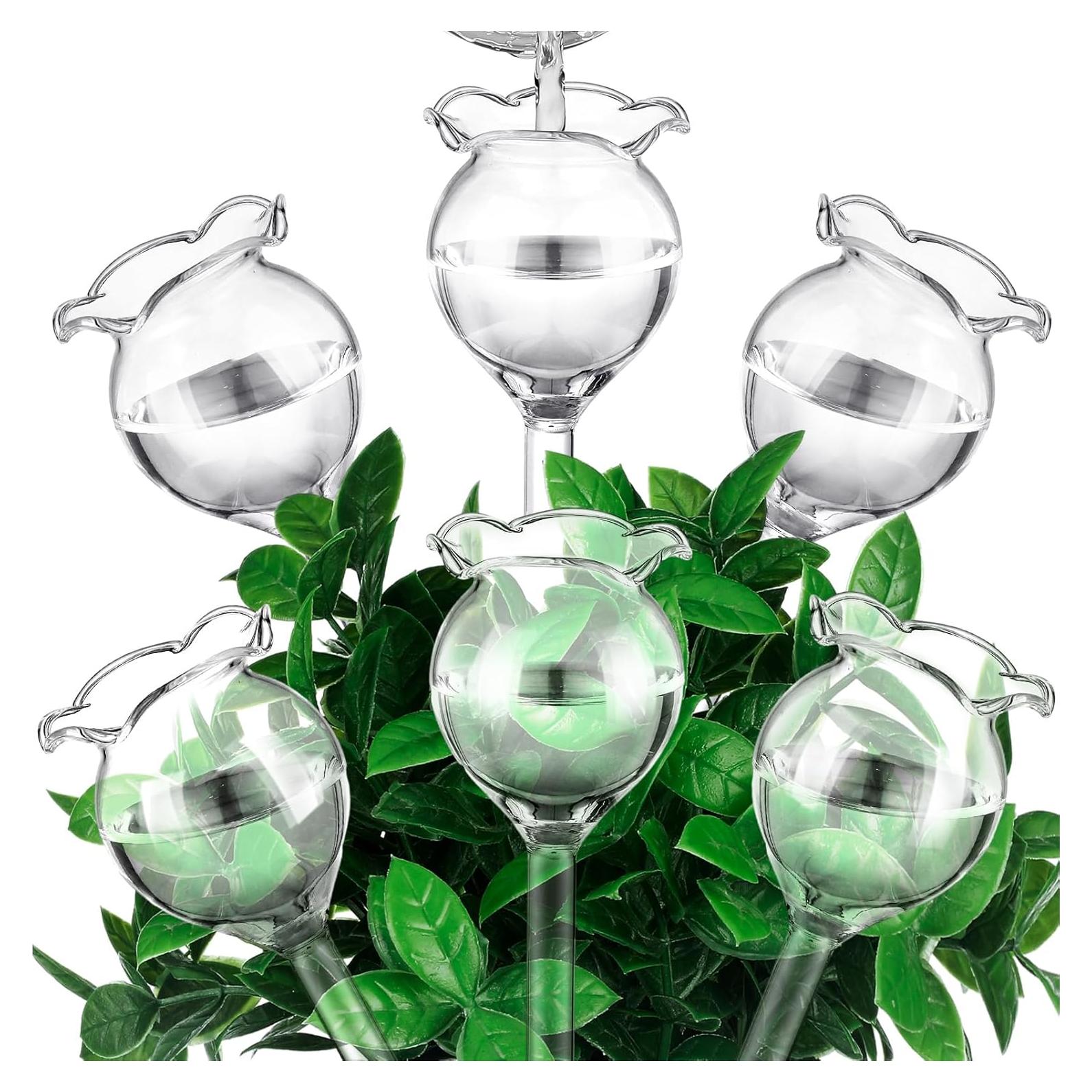 Globos de Riego Automático Yungyan 6 Pcs Tulipán Claro 13.5 cm