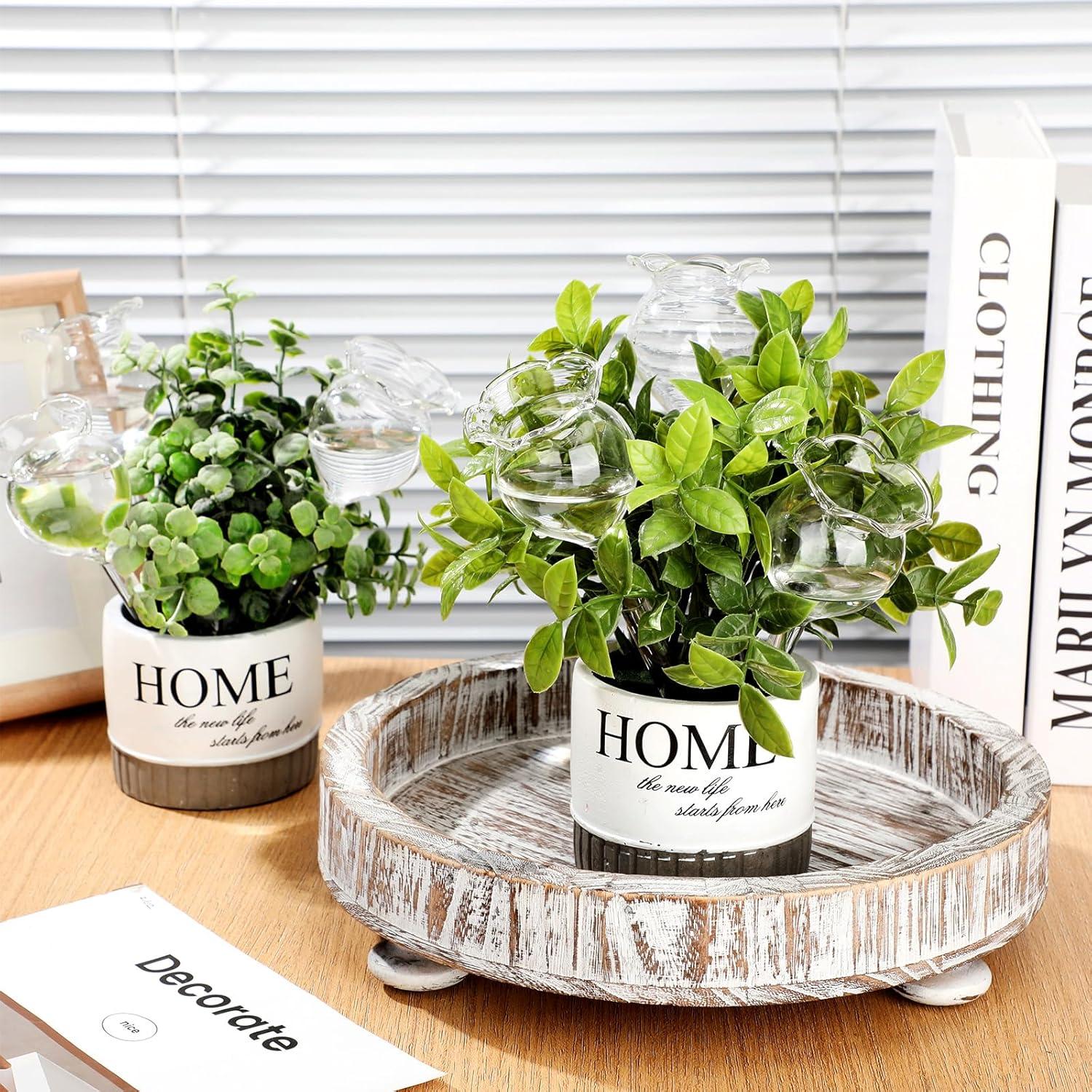 Globos de Riego Automático Yungyan 6 Pcs Tulipán Claro 13.5 cm