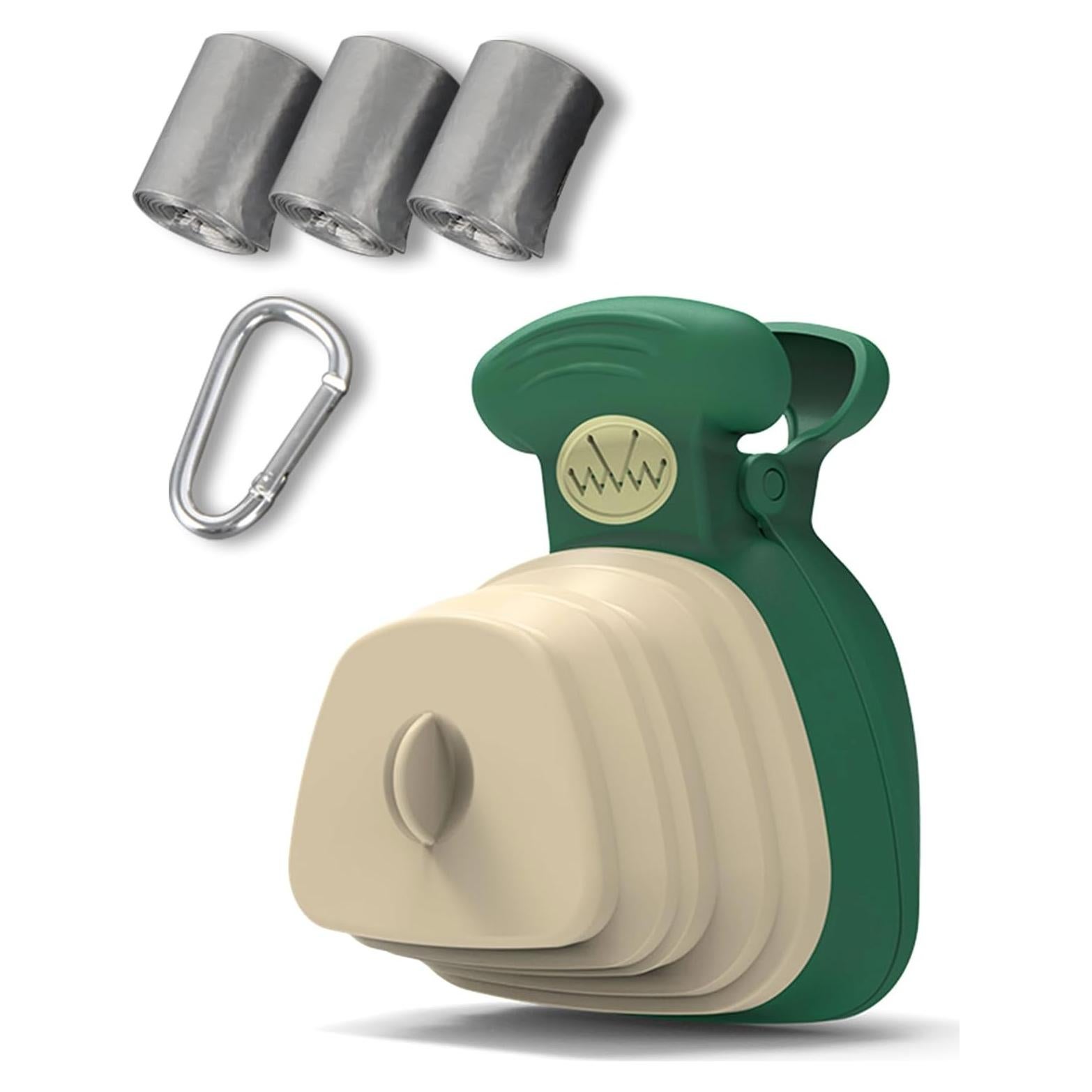 Scoop de Perro Portátil Jondarla con Dispensador de Bolsas