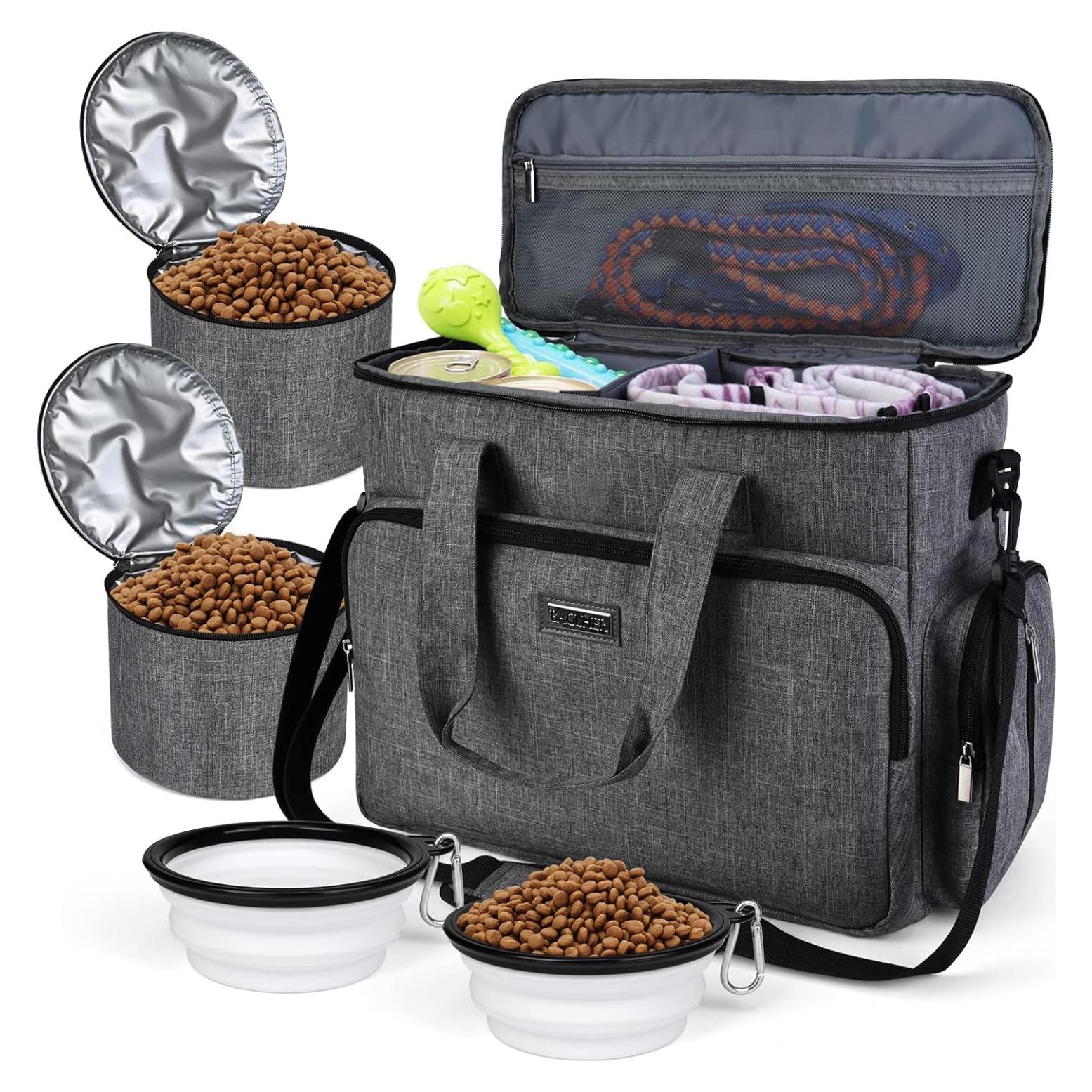 Bolsa de Viaje para Perros BAGLHER Gris Aprobada por Aerolíneas